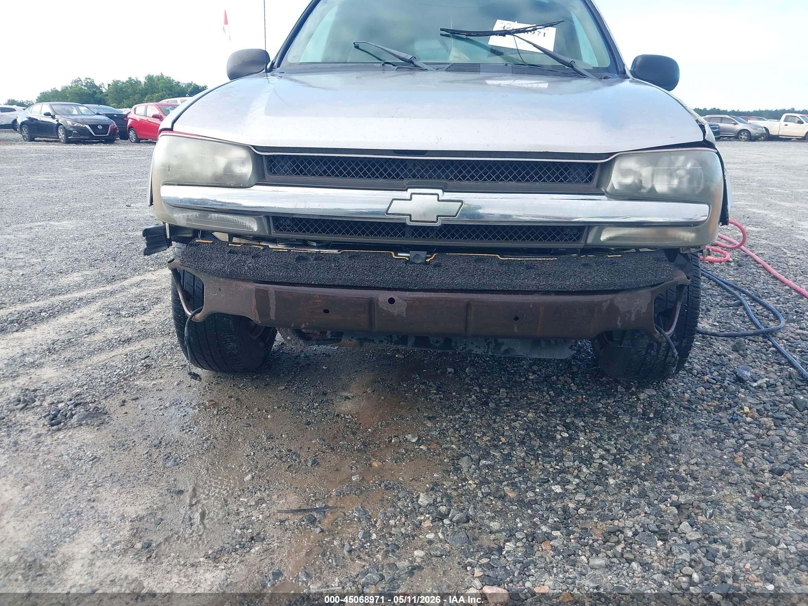 2004 Chevrolet Trailblazer Ext Ls Silver vin: 1GNES16S746236427