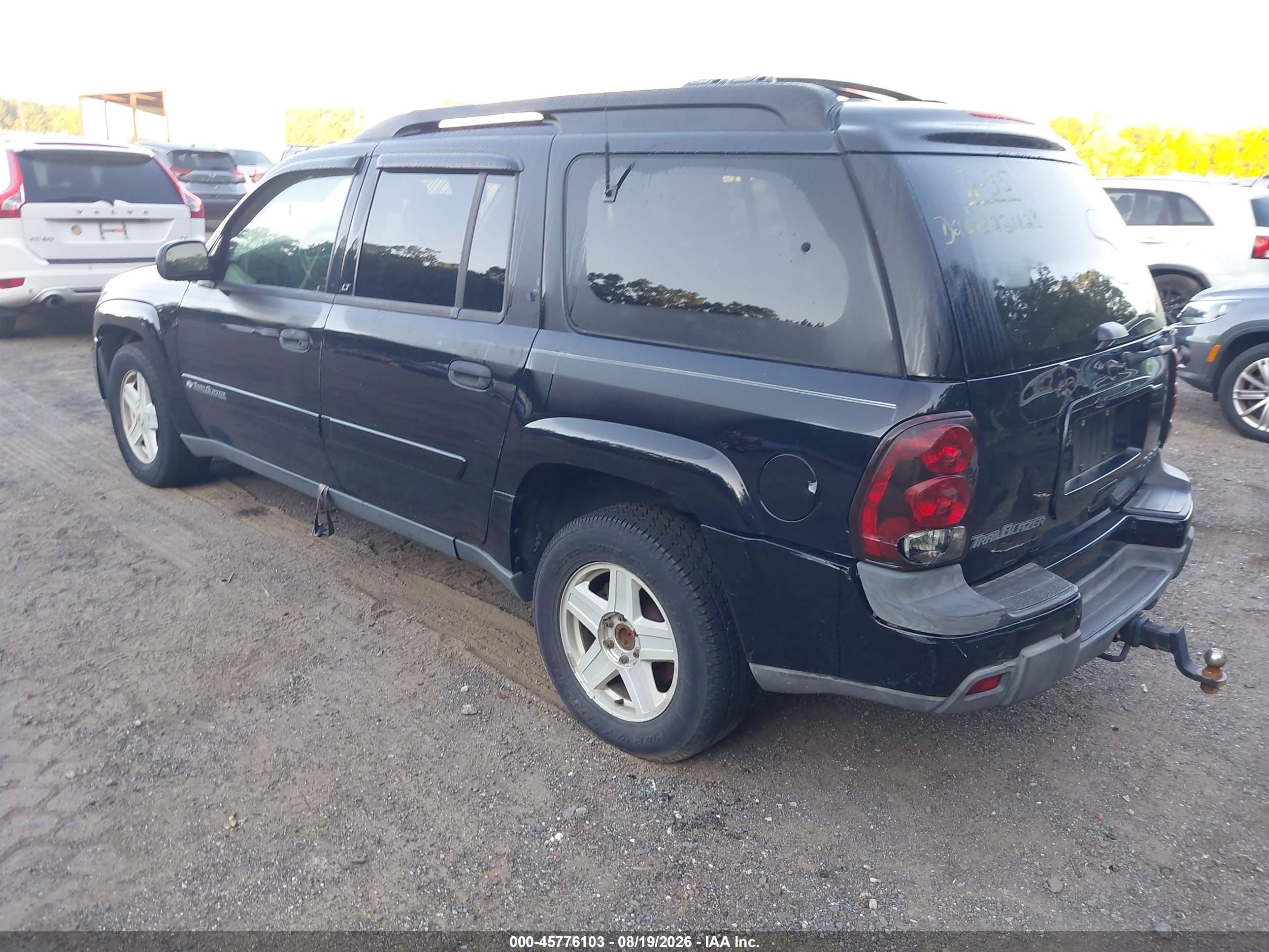 2003 Chevrolet Trailblazer Ext Lt Black vin: 1GNES16S836102850