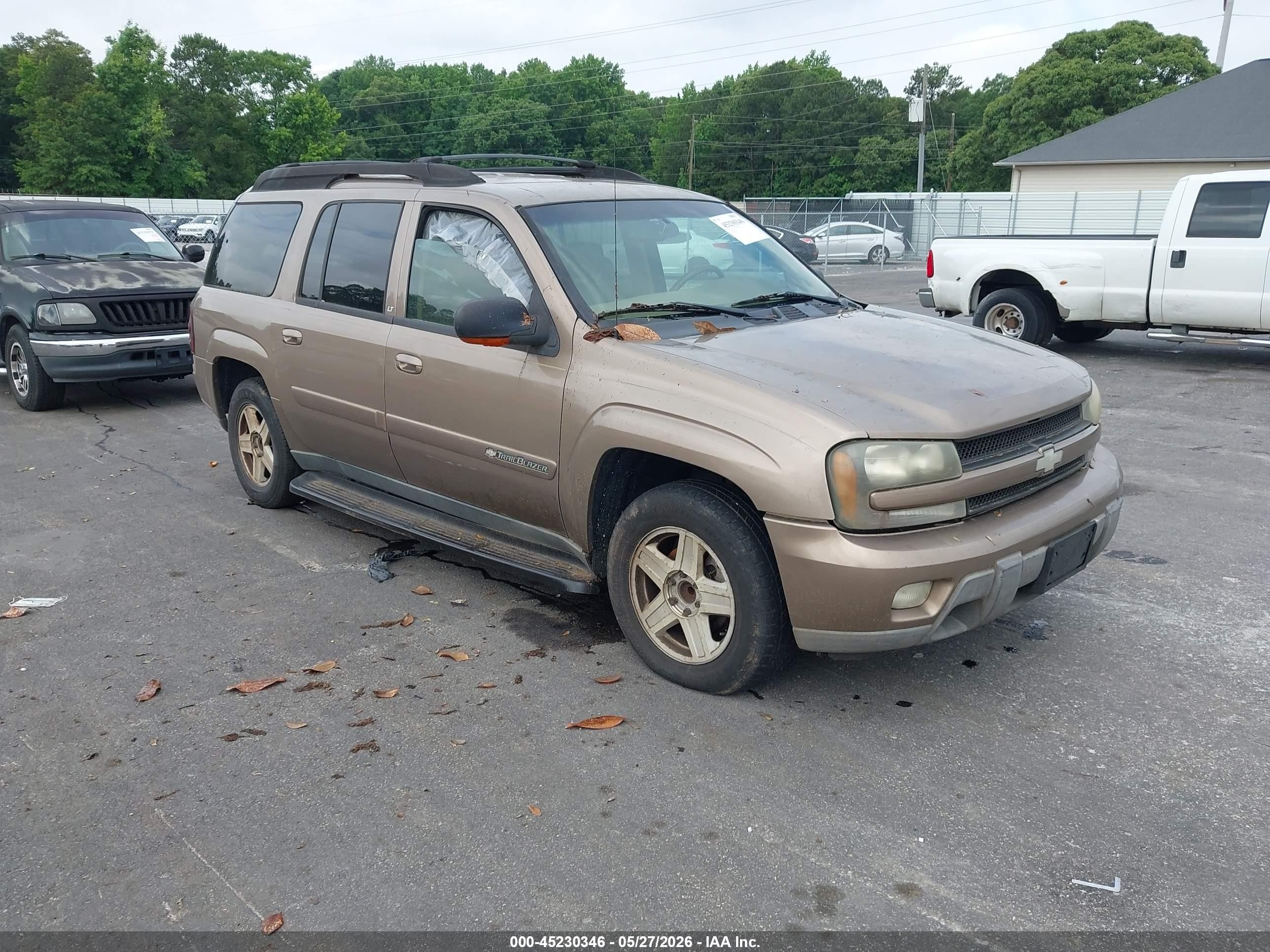 2003 Chevrolet Trailblazer Ext Lt Beige vin: 1GNES16S836115694