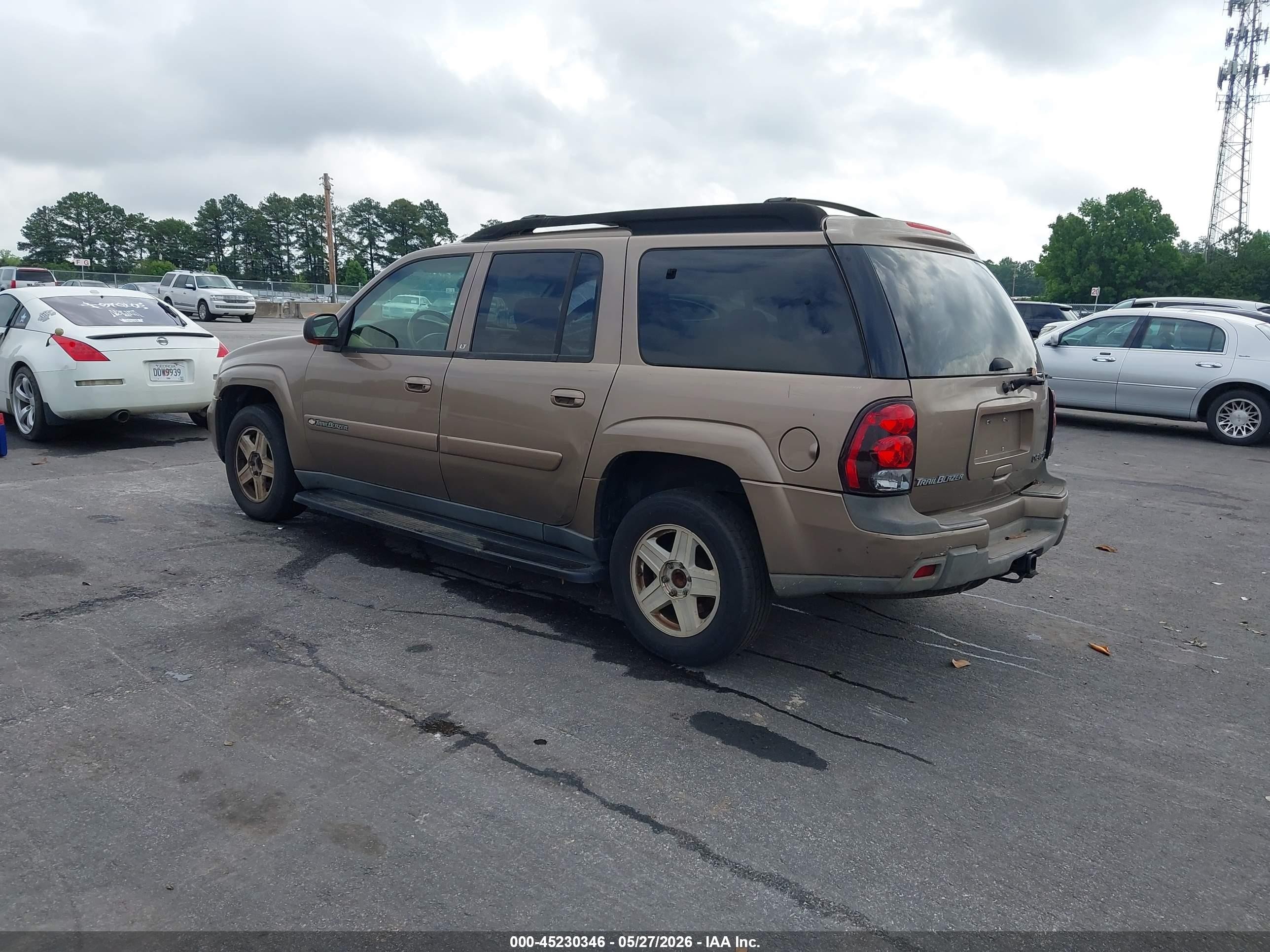2003 Chevrolet Trailblazer Ext Lt Beige vin: 1GNES16S836115694