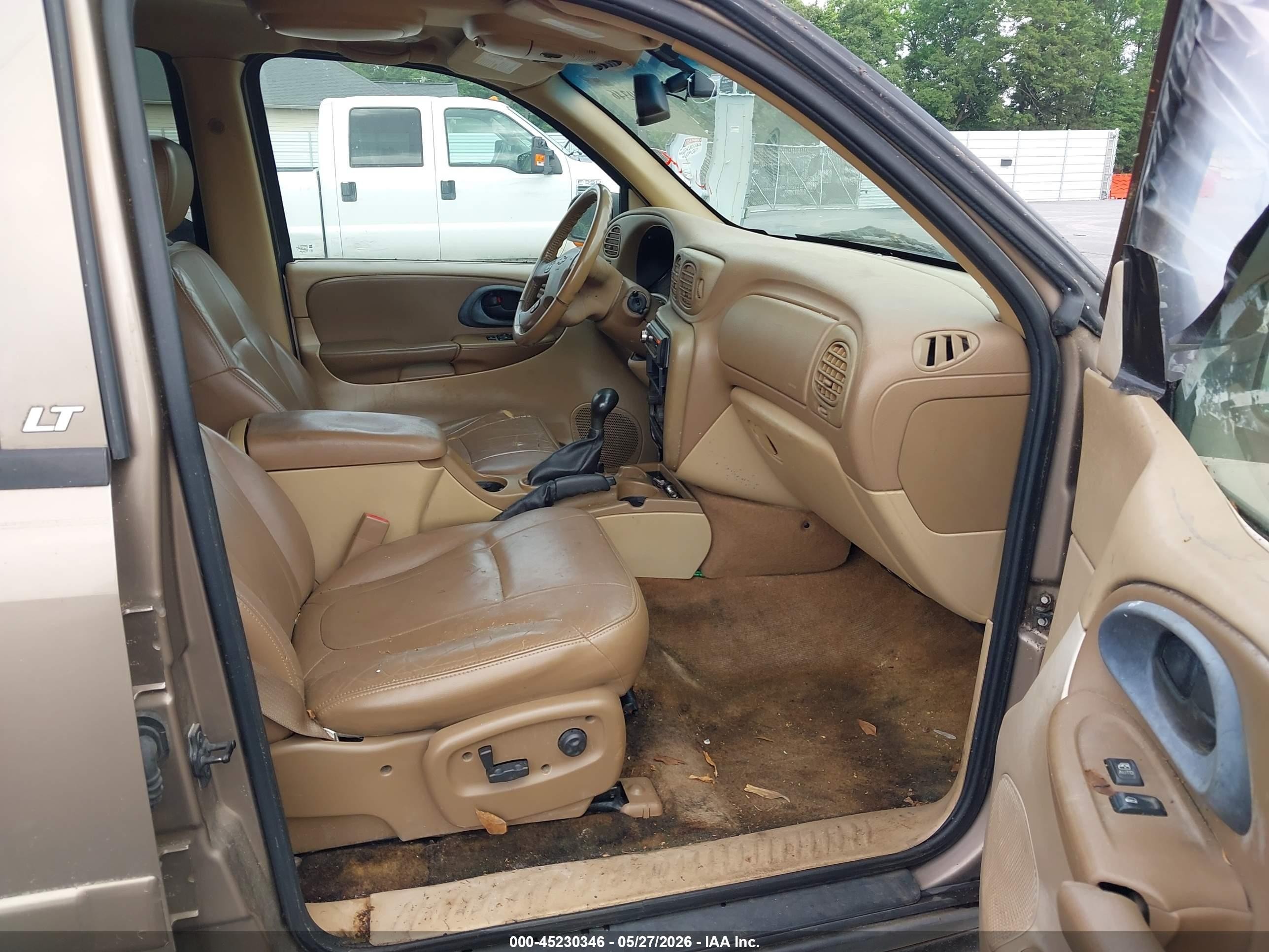2003 Chevrolet Trailblazer Ext Lt Beige vin: 1GNES16S836115694