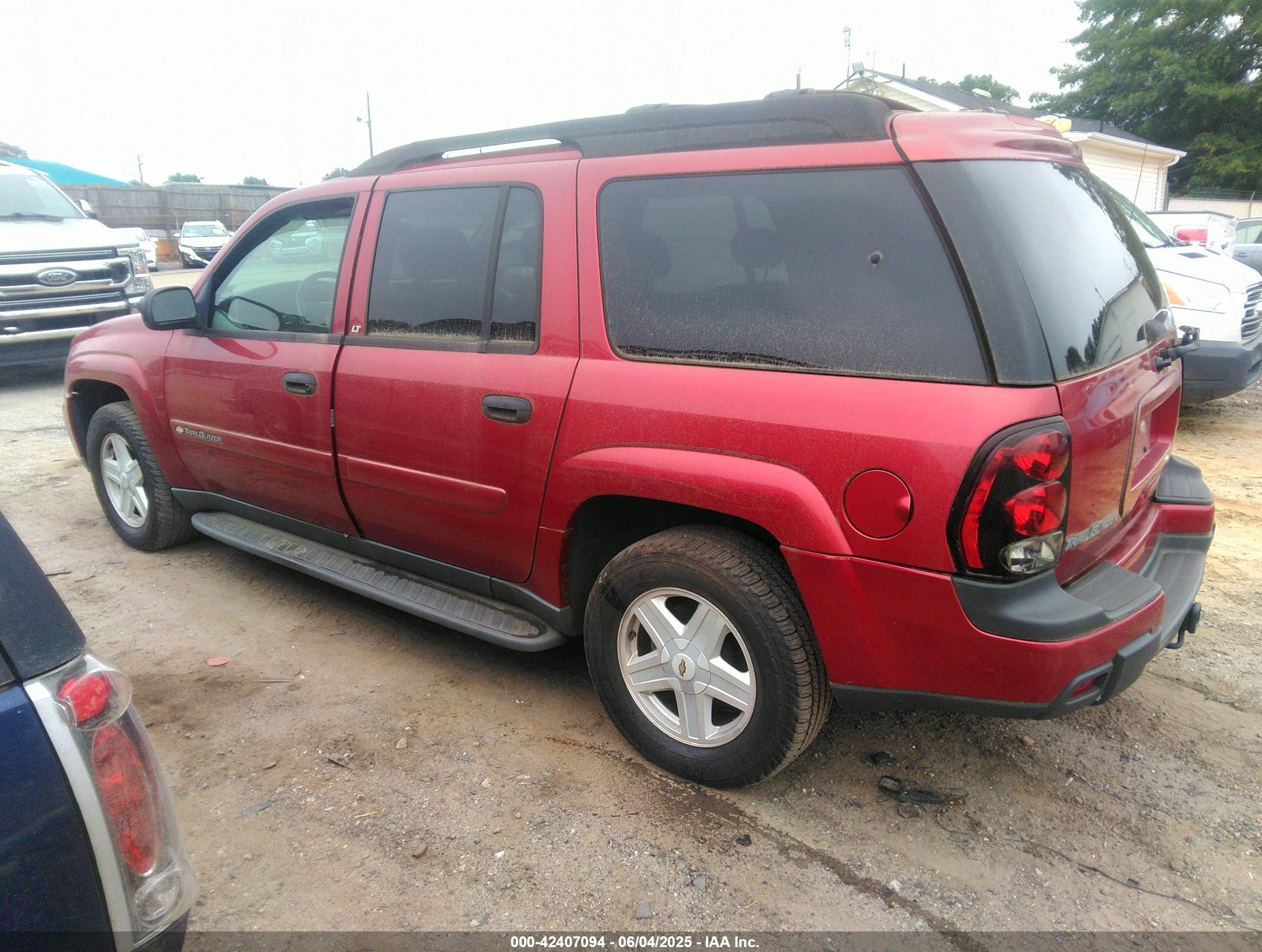 2003 Chevrolet Trailblazer Ext Lt Red vin: 1GNES16S836141843