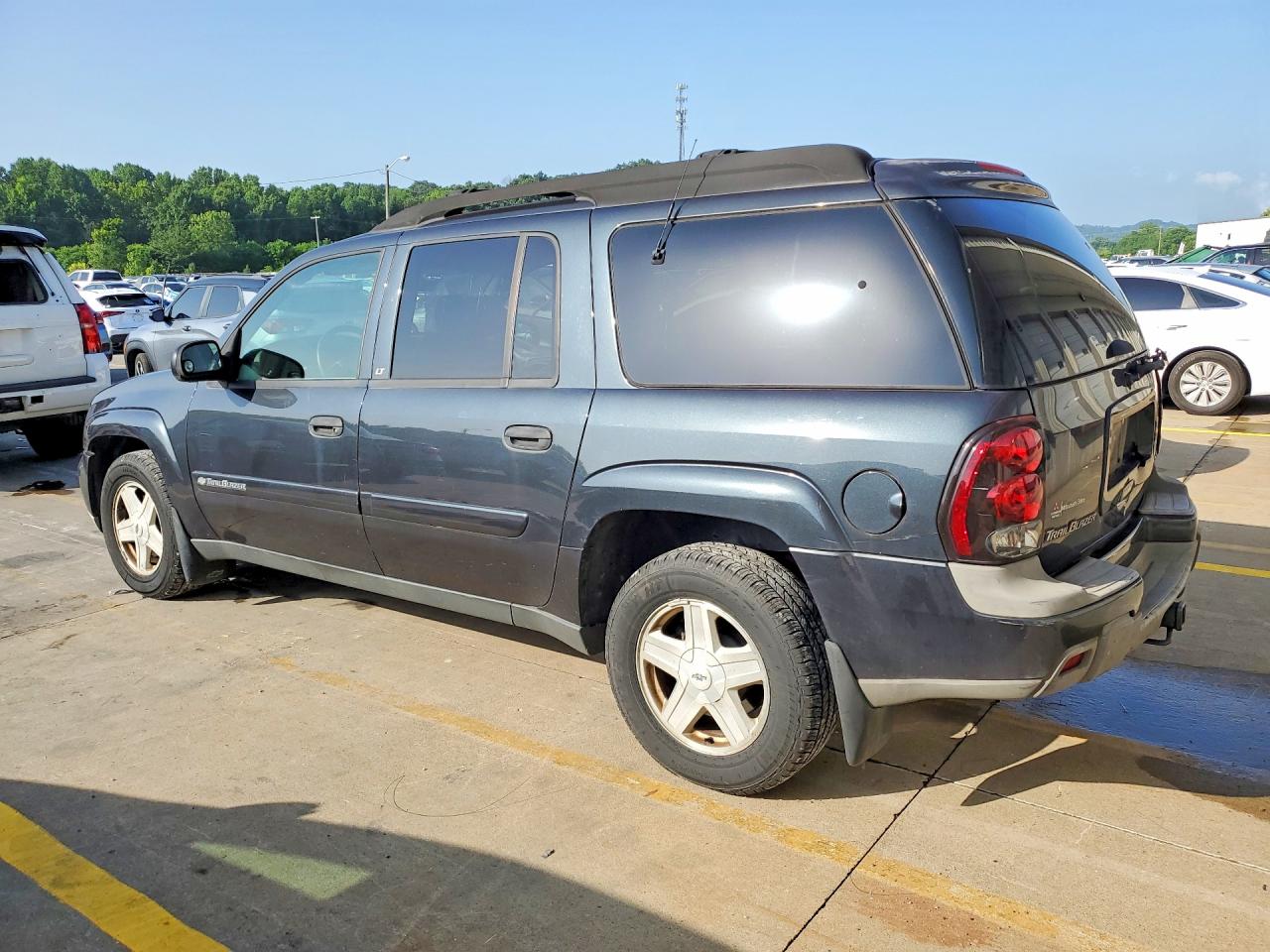 2003 Chevrolet Trailblazer Ext Gray vin: 1GNES16S836239626