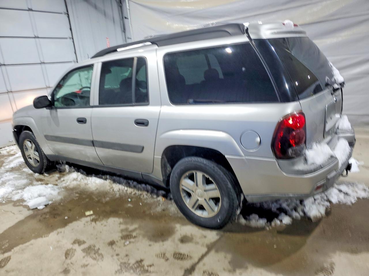 2005 Chevrolet Trailblazer Ext Ls Silver vin: 1GNES16S856105279