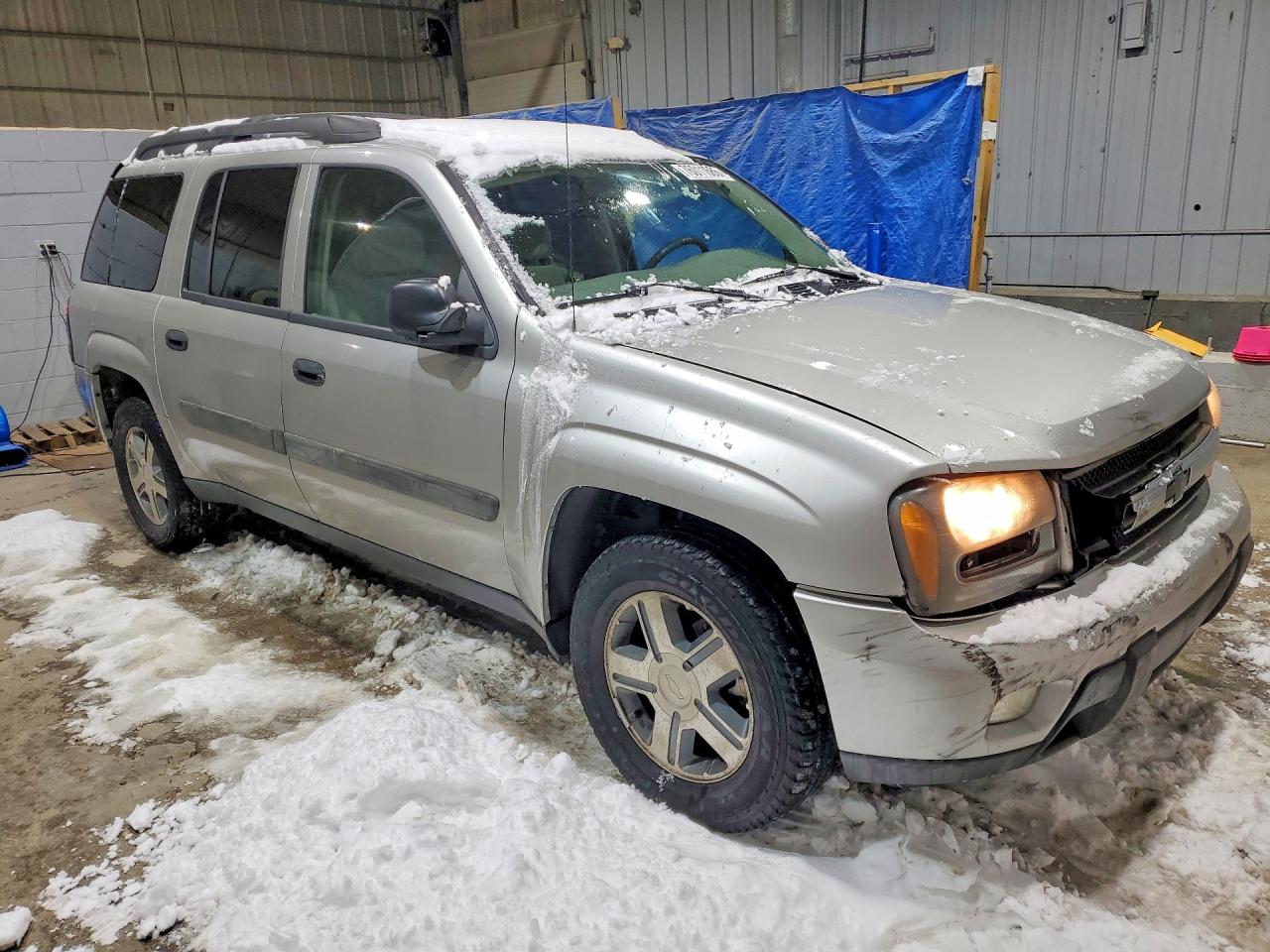2005 Chevrolet Trailblazer Ext Ls Silver vin: 1GNES16S856105279