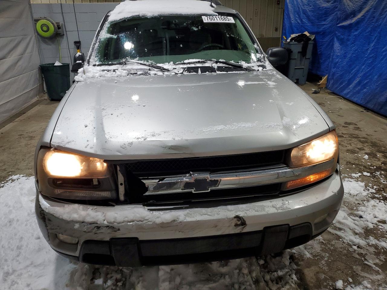 2005 Chevrolet Trailblazer Ext Ls Silver vin: 1GNES16S856105279