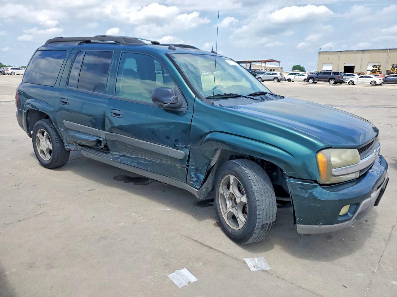 2005 Chevrolet Trailblazer Ext Ls Green vin: 1GNES16S856113334