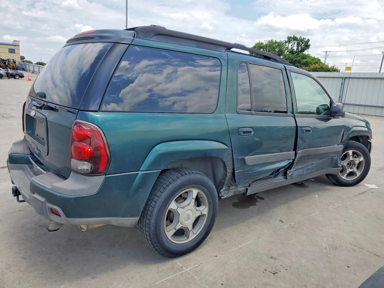 2005 Chevrolet Trailblazer Ext Ls Green vin: 1GNES16S856113334