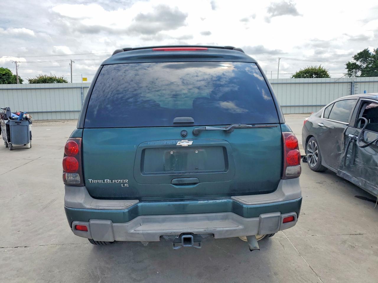 2005 Chevrolet Trailblazer Ext Ls Green vin: 1GNES16S856113334