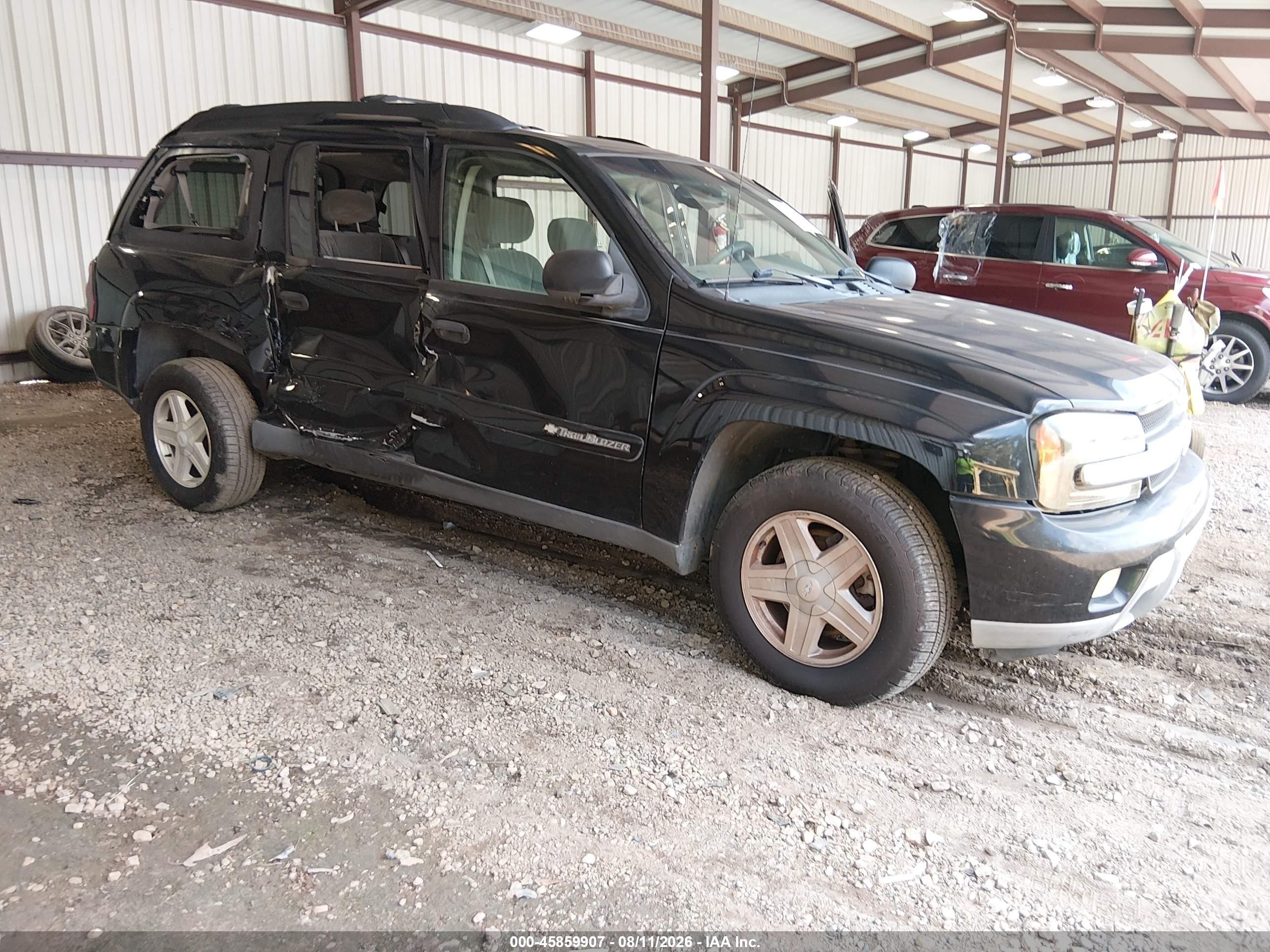 2003 Chevrolet Trailblazer Ext Lt Black vin: 1GNES16S936129653