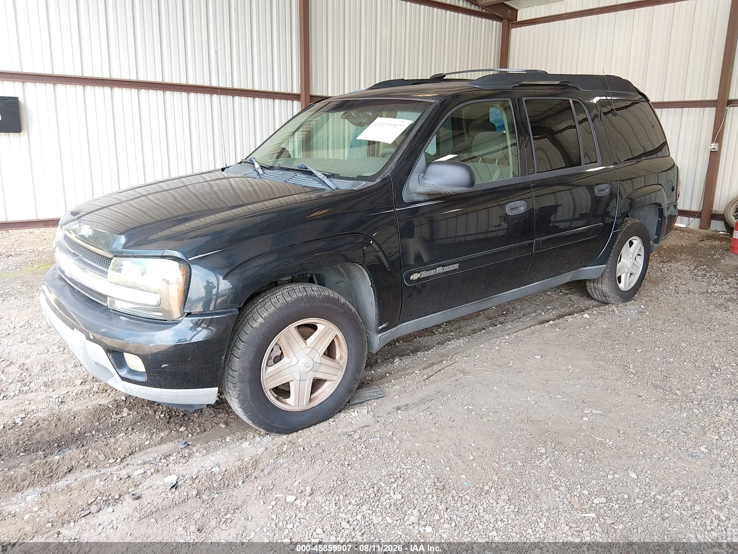 2003 Chevrolet Trailblazer Ext Lt Черный vin: 1GNES16S936129653