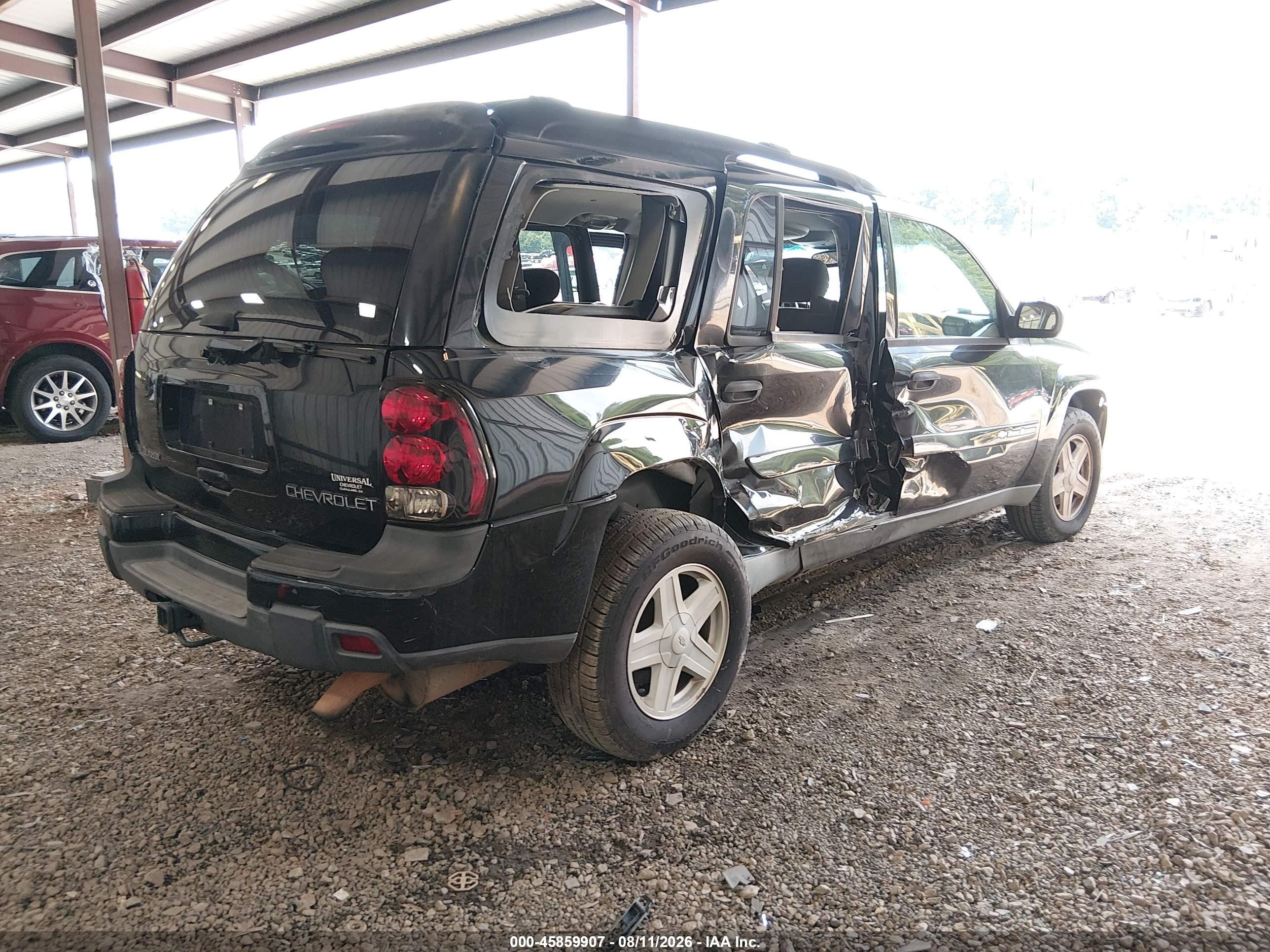 2003 Chevrolet Trailblazer Ext Lt Черный vin: 1GNES16S936129653