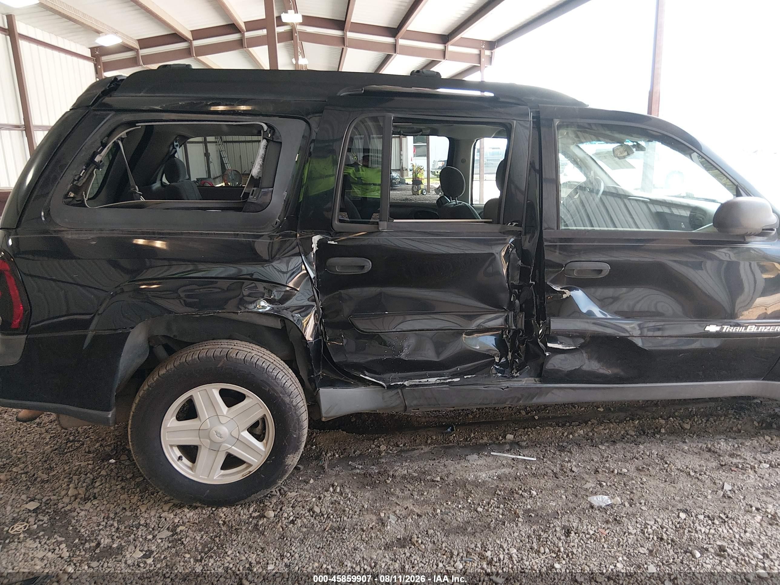 2003 Chevrolet Trailblazer Ext Lt Черный vin: 1GNES16S936129653