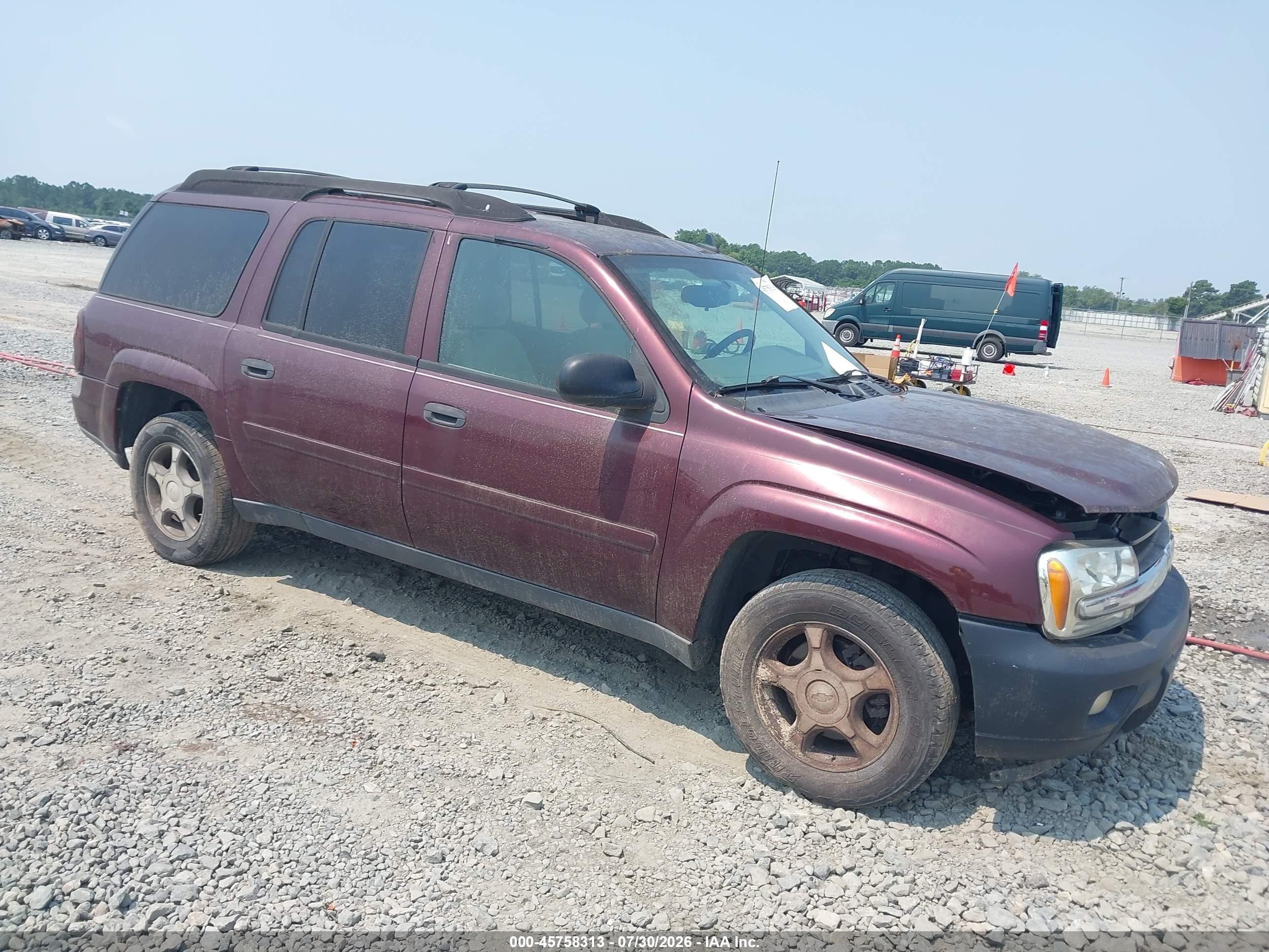 2006 Chevrolet Trailblazer Ext Ls Бордовый vin: 1GNES16S966125073