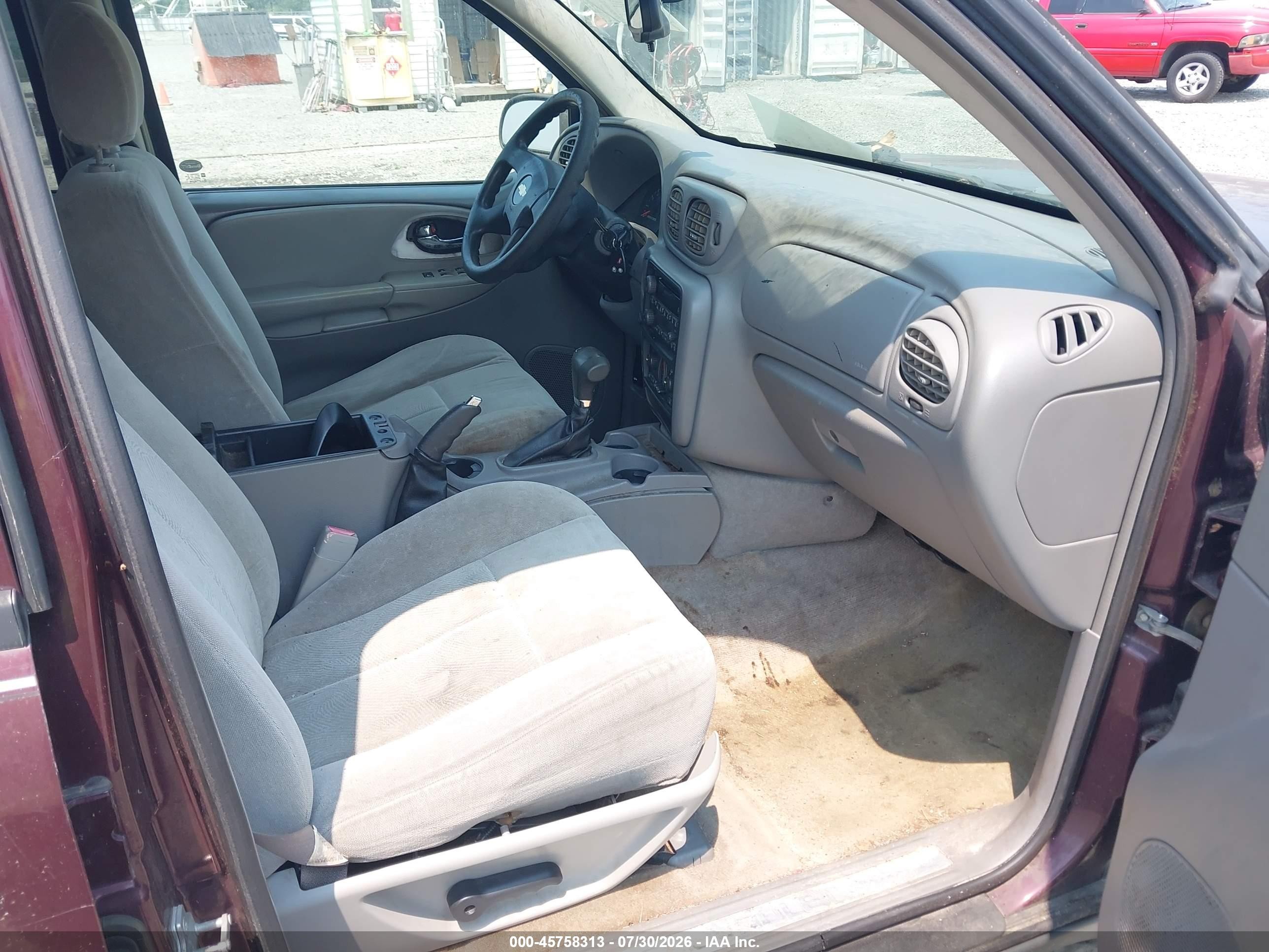 2006 Chevrolet Trailblazer Ext Ls Бордовый vin: 1GNES16S966125073