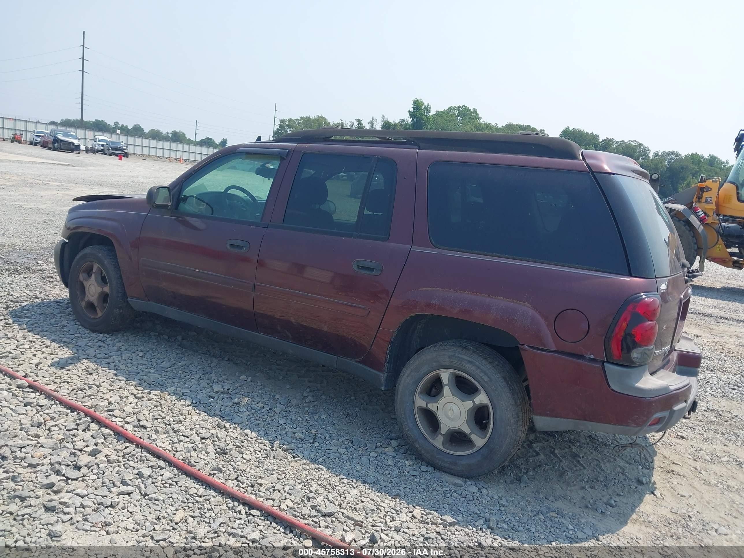 2006 Chevrolet Trailblazer Ext Ls Бордовый vin: 1GNES16S966125073
