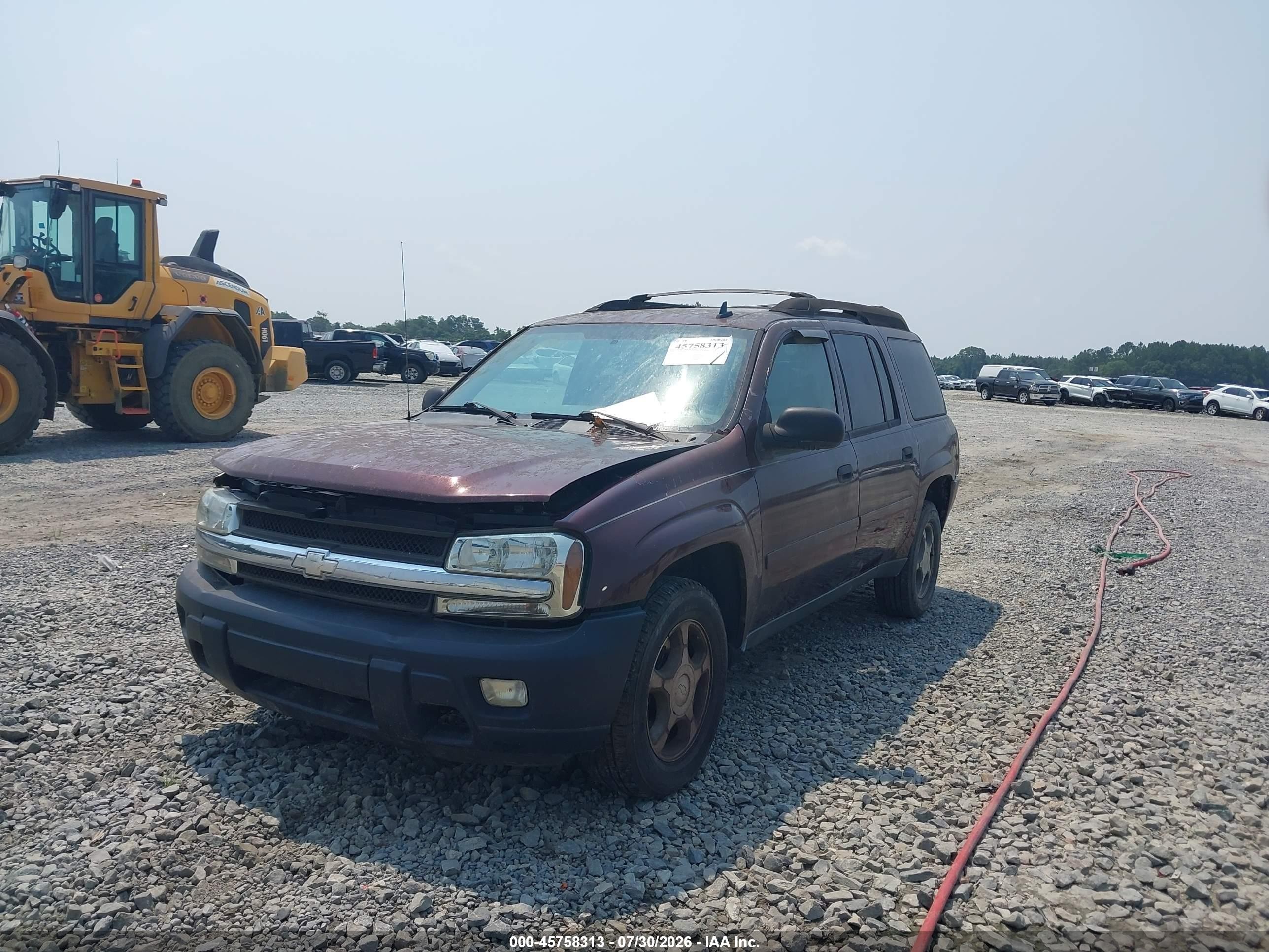 2006 Chevrolet Trailblazer Ext Ls Бордовый vin: 1GNES16S966125073