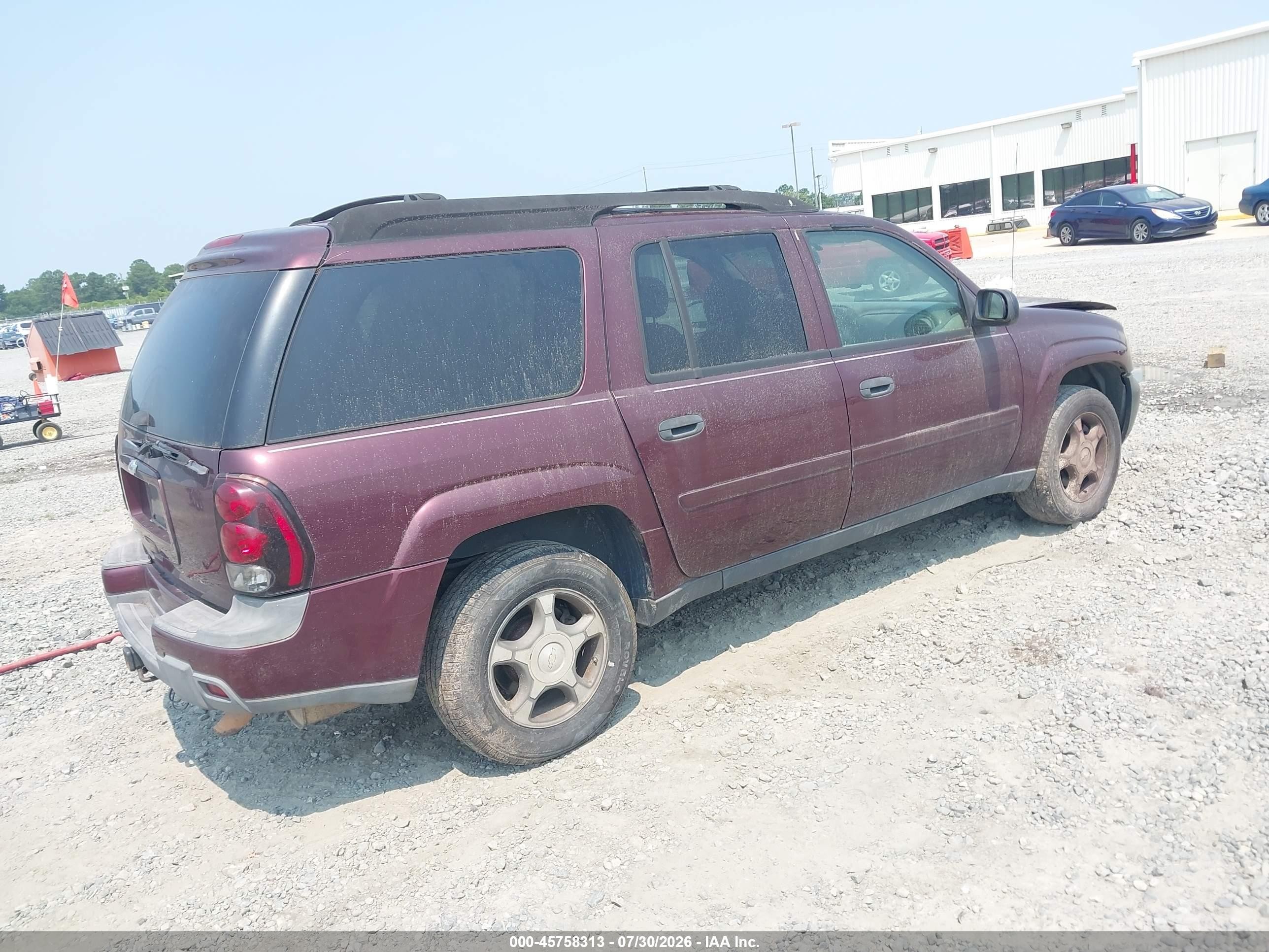 2006 Chevrolet Trailblazer Ext Ls Бордовый vin: 1GNES16S966125073