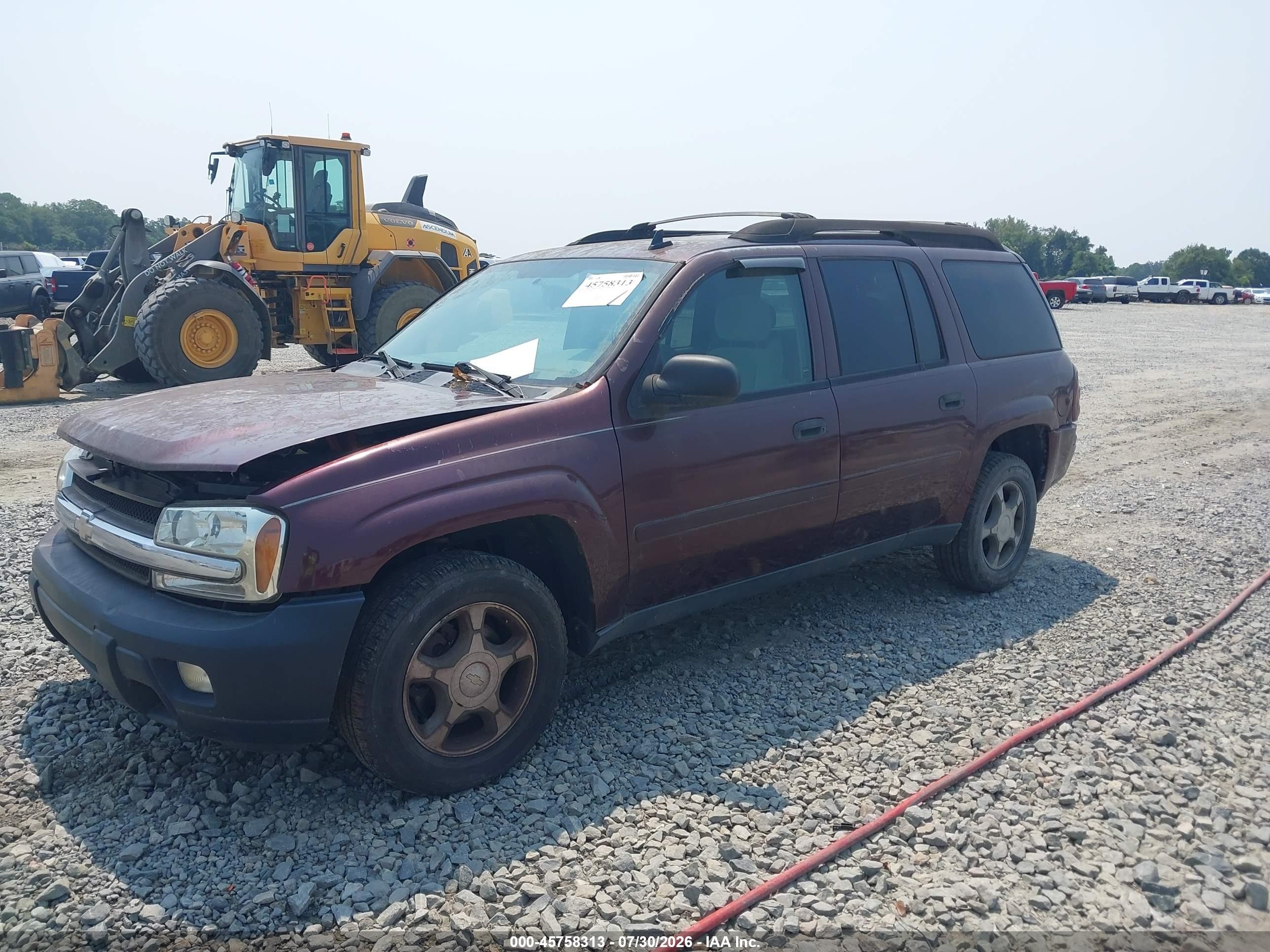 2006 Chevrolet Trailblazer Ext Ls Бордовый vin: 1GNES16S966125073