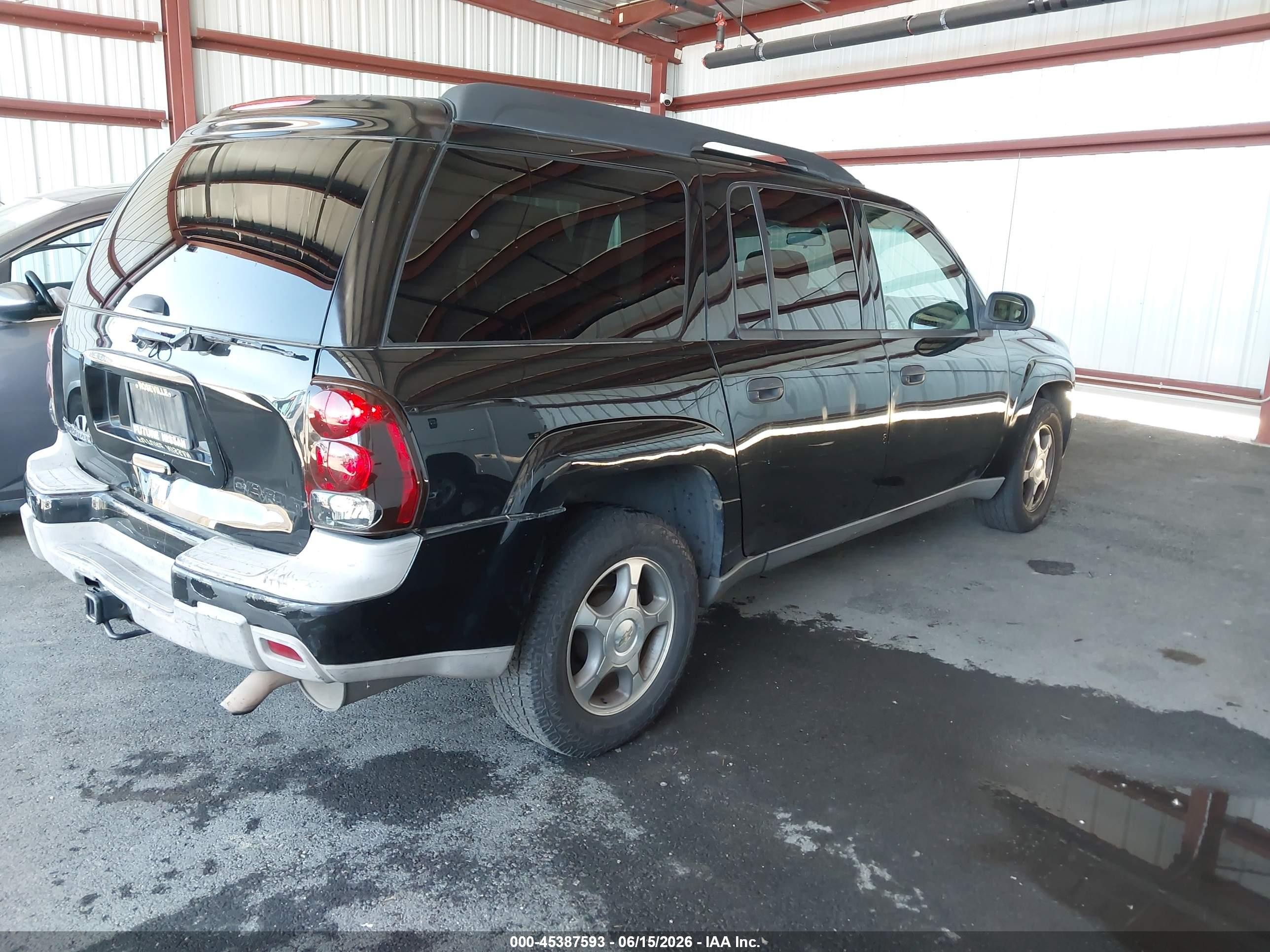 2004 Chevrolet Trailblazer Ext Ls Black vin: 1GNES16SX46154286