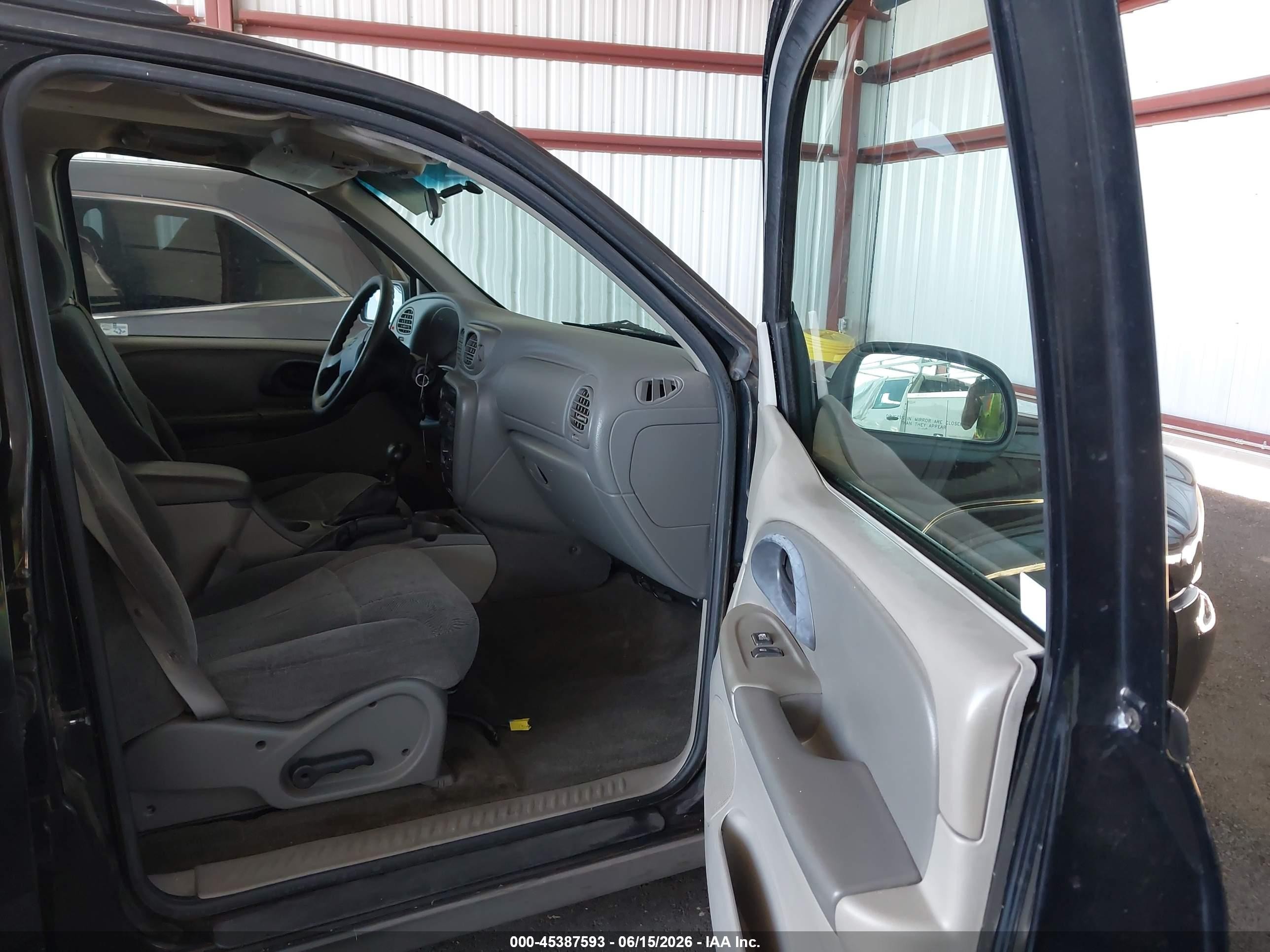 2004 Chevrolet Trailblazer Ext Ls Black vin: 1GNES16SX46154286
