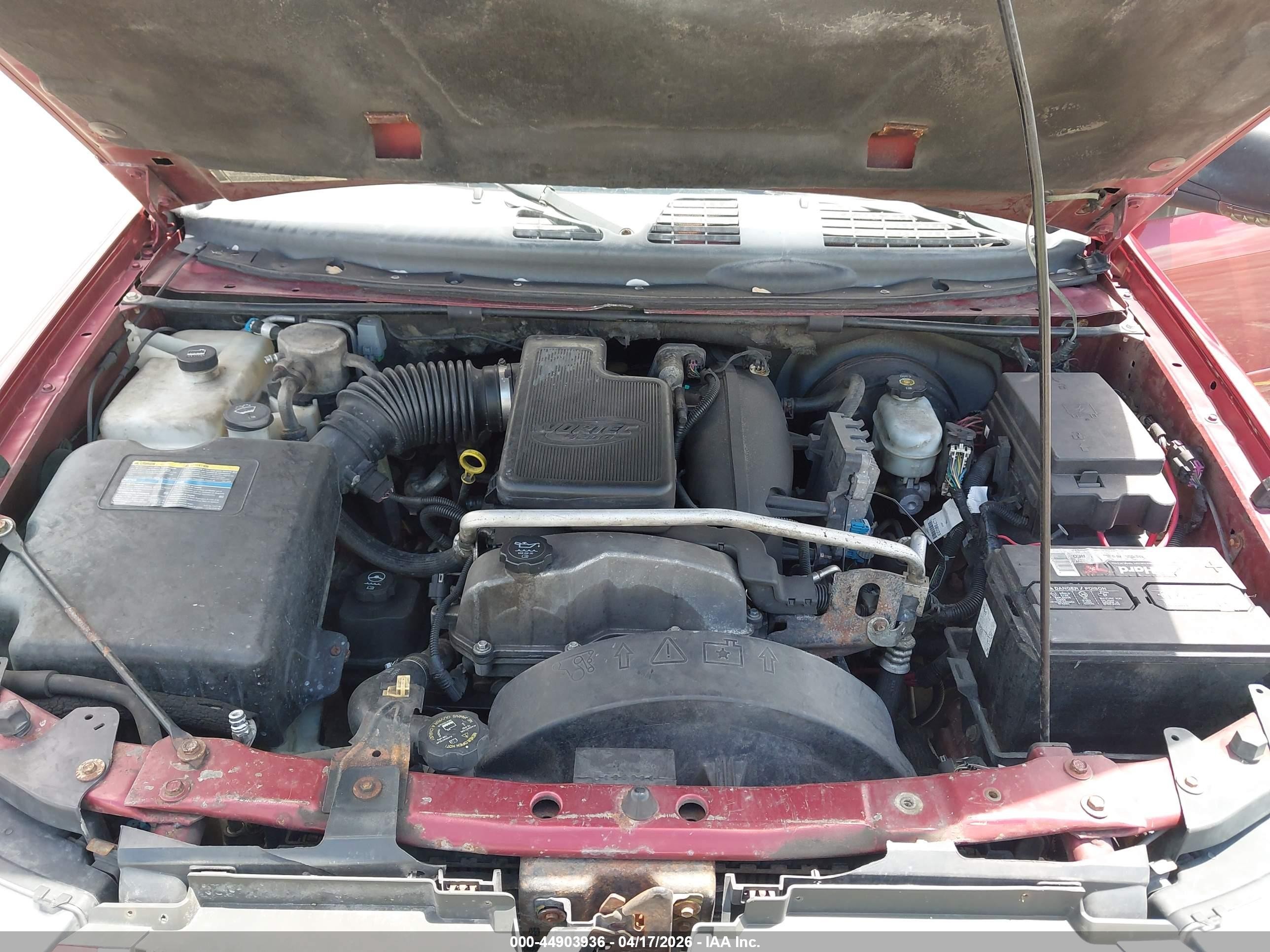 2006 Chevrolet Trailblazer Ext Lt Красный vin: 1GNES16SX66161113