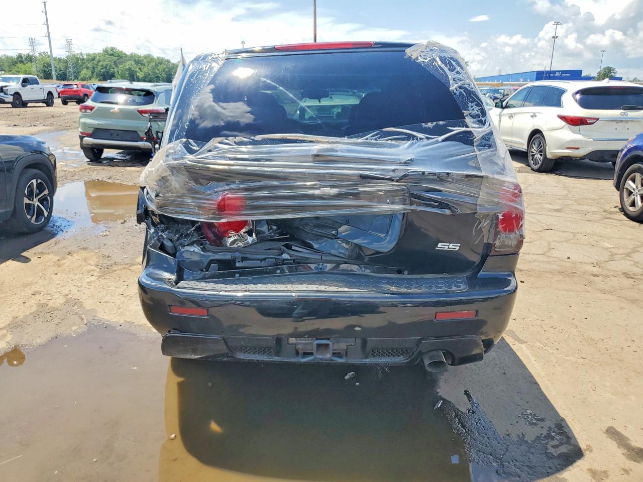 2006 Chevrolet Trailblazer Ss Black vin: 1GNET13H062211000