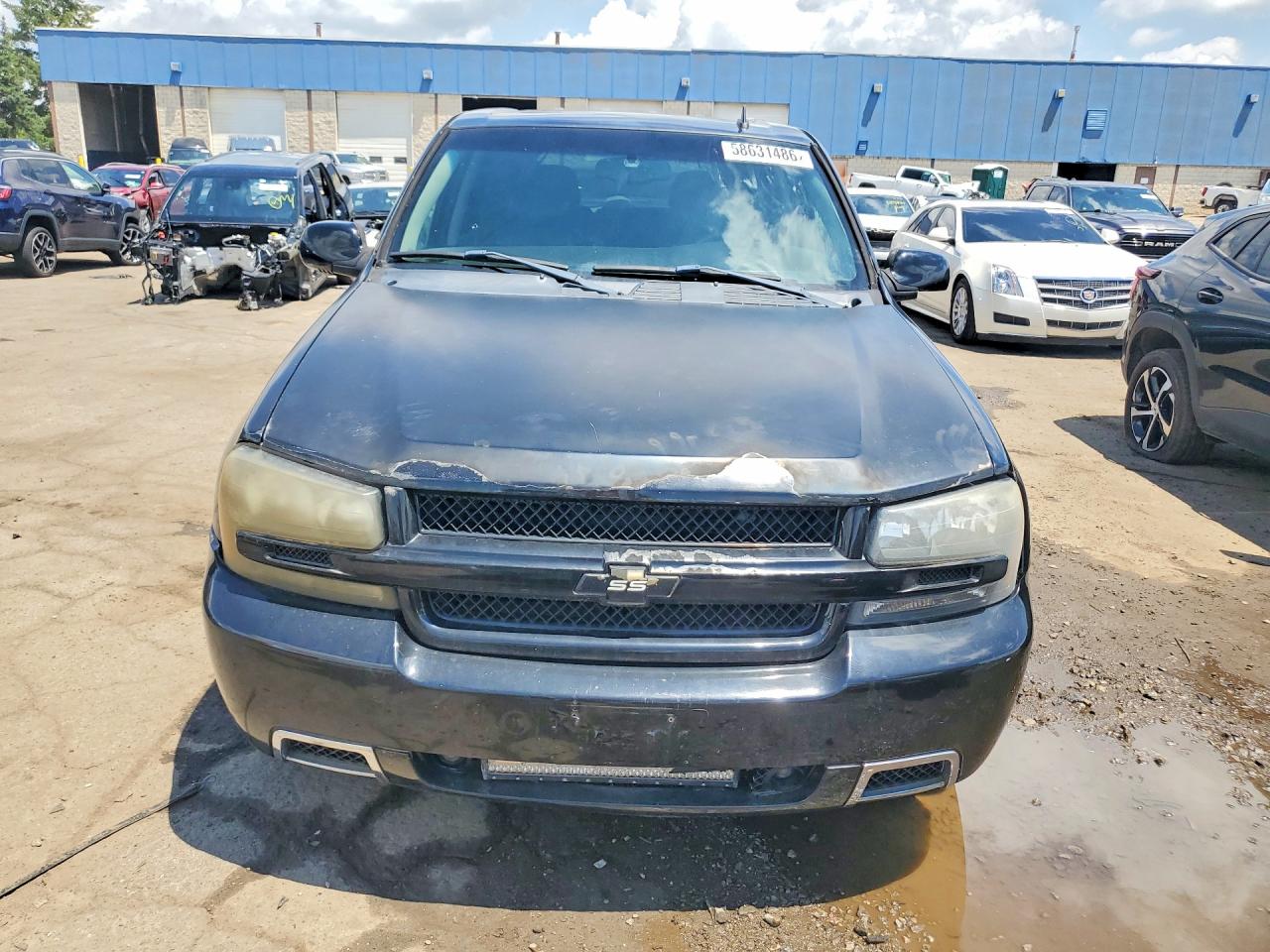 2006 Chevrolet Trailblazer Ss Black vin: 1GNET13H062211000