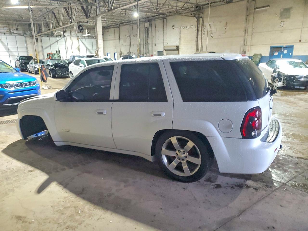 2008 Chevrolet Trailblazer Ss White vin: 1GNET13H082252780