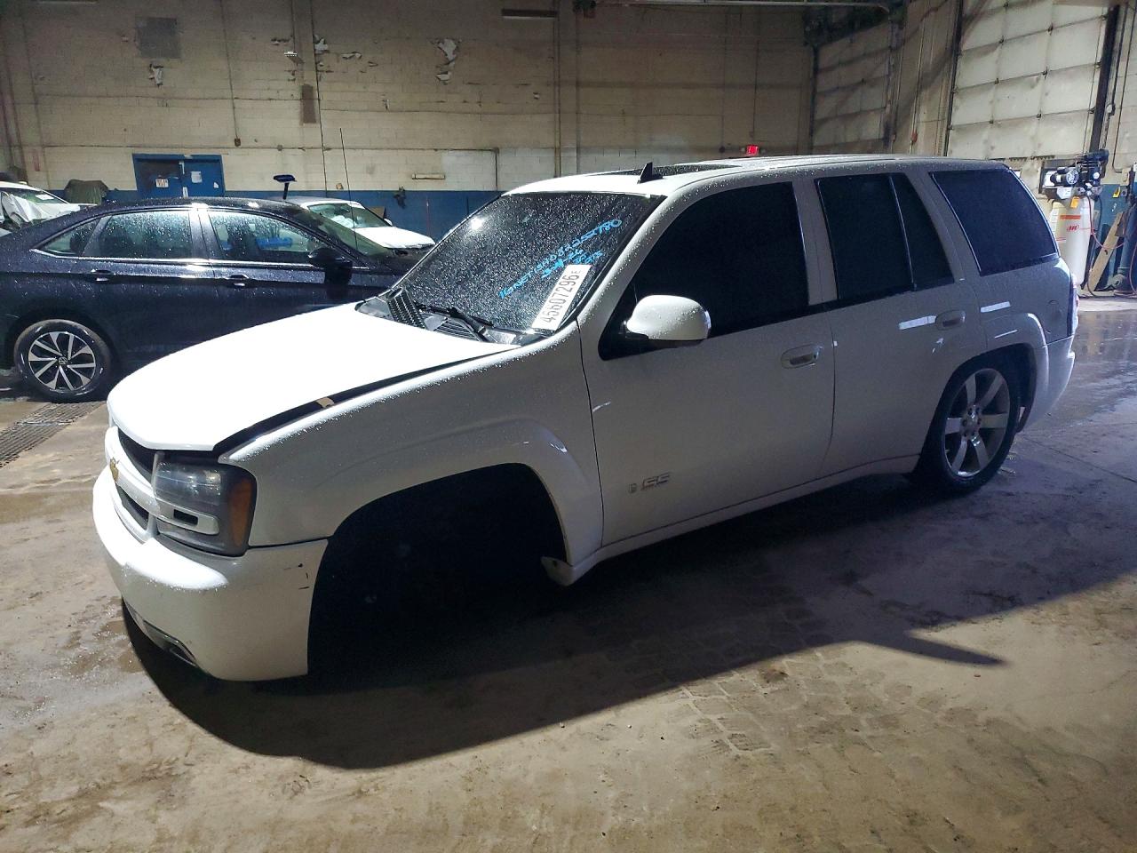 2008 Chevrolet Trailblazer Ss White vin: 1GNET13H082252780