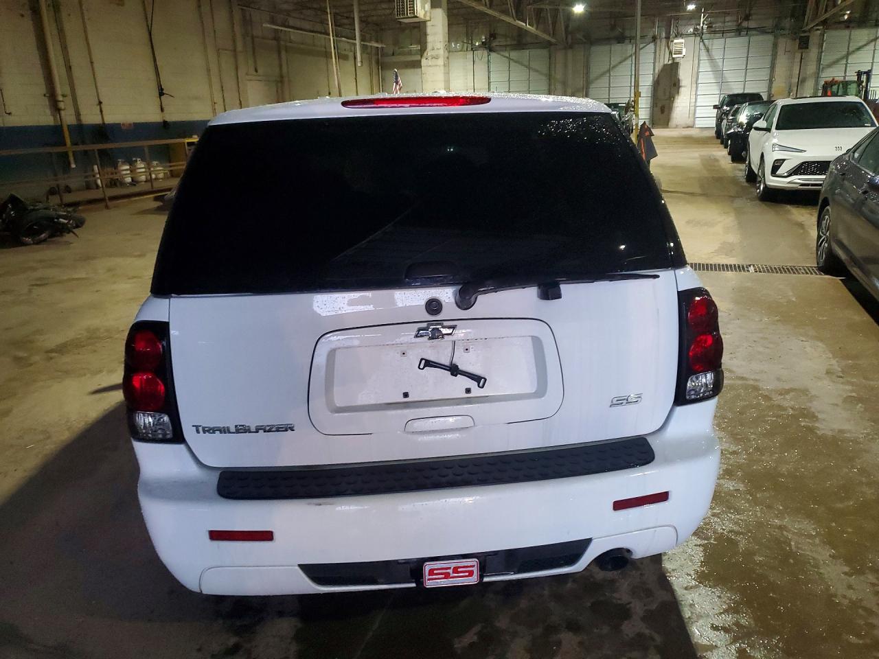 2008 Chevrolet Trailblazer Ss White vin: 1GNET13H082252780
