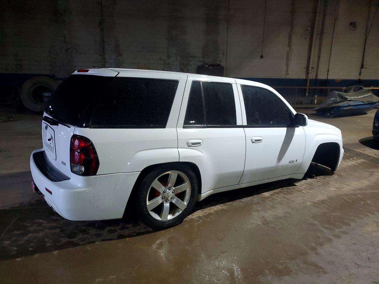 2008 Chevrolet Trailblazer Ss White vin: 1GNET13H082252780