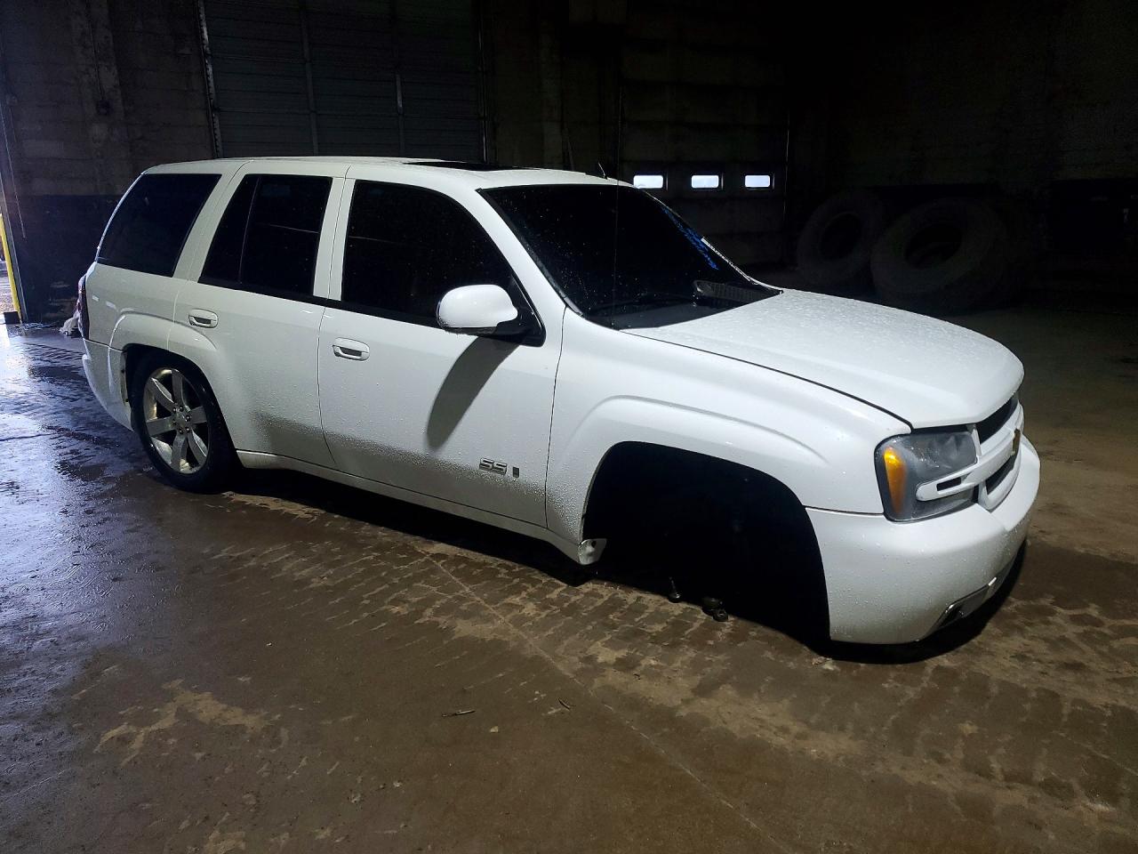 2008 Chevrolet Trailblazer Ss White vin: 1GNET13H082252780