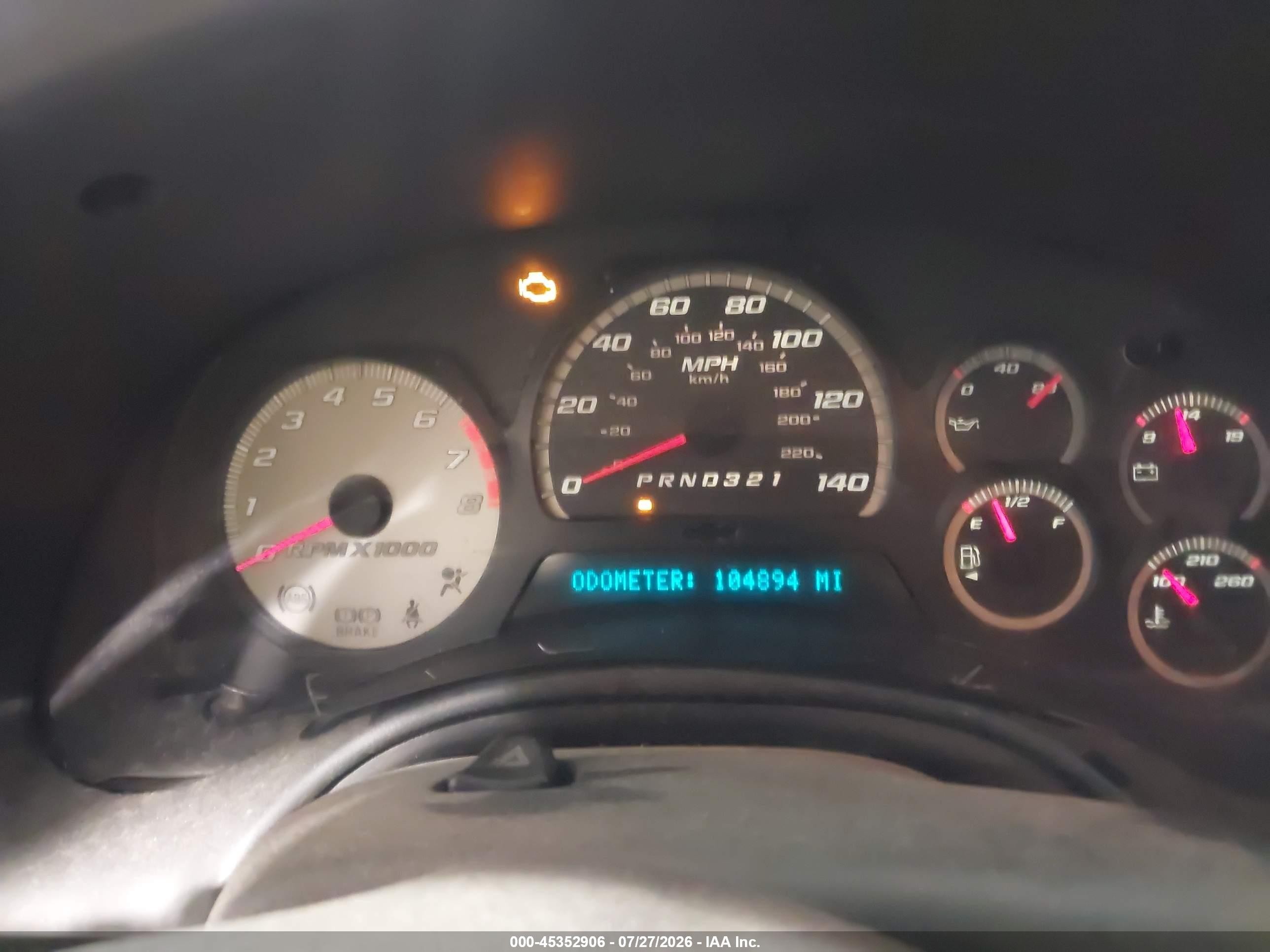 2006 Chevrolet Trailblazer Lt Maroon vin: 1GNET13H162202080