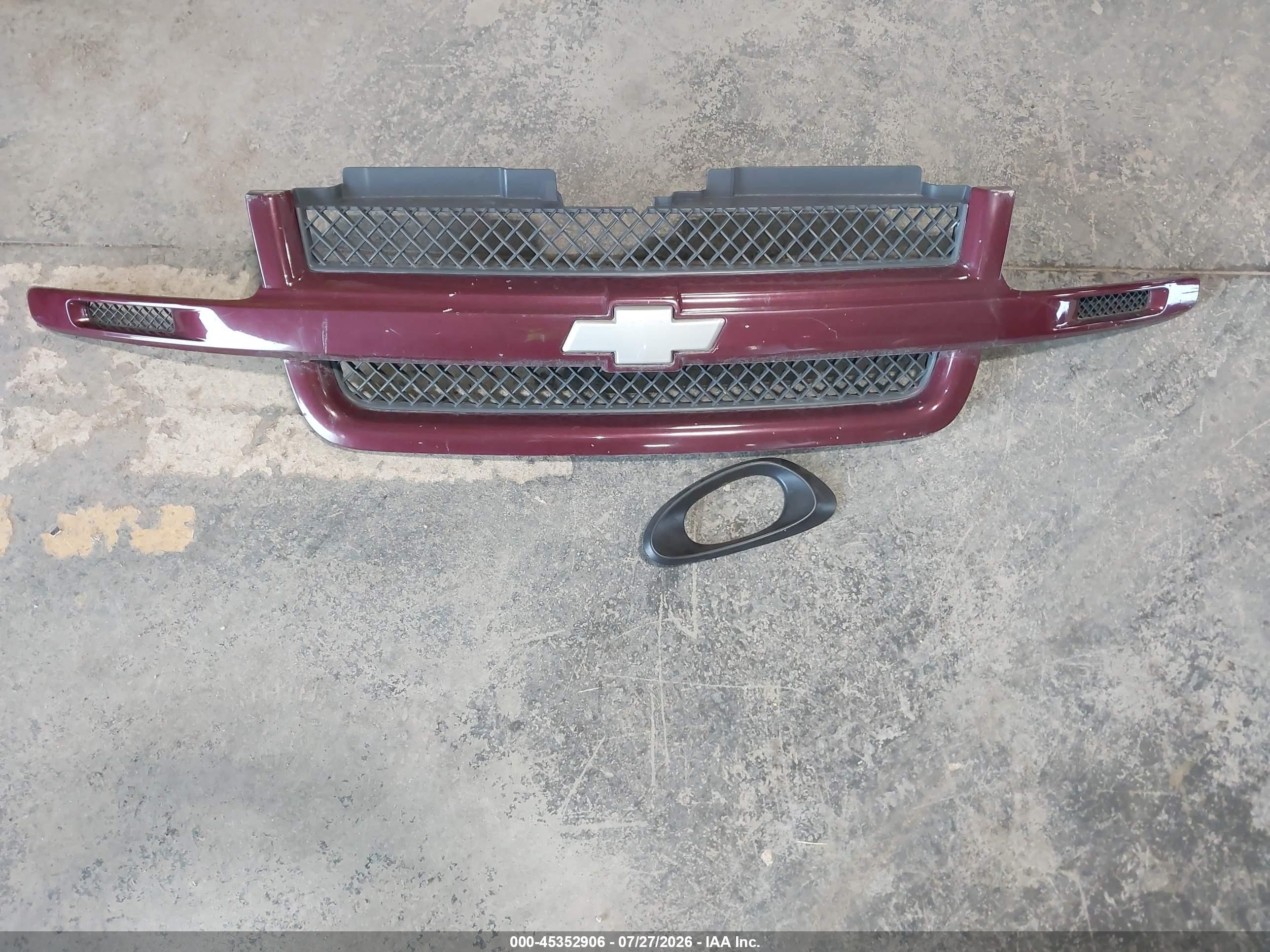 2006 Chevrolet Trailblazer Lt Maroon vin: 1GNET13H162202080