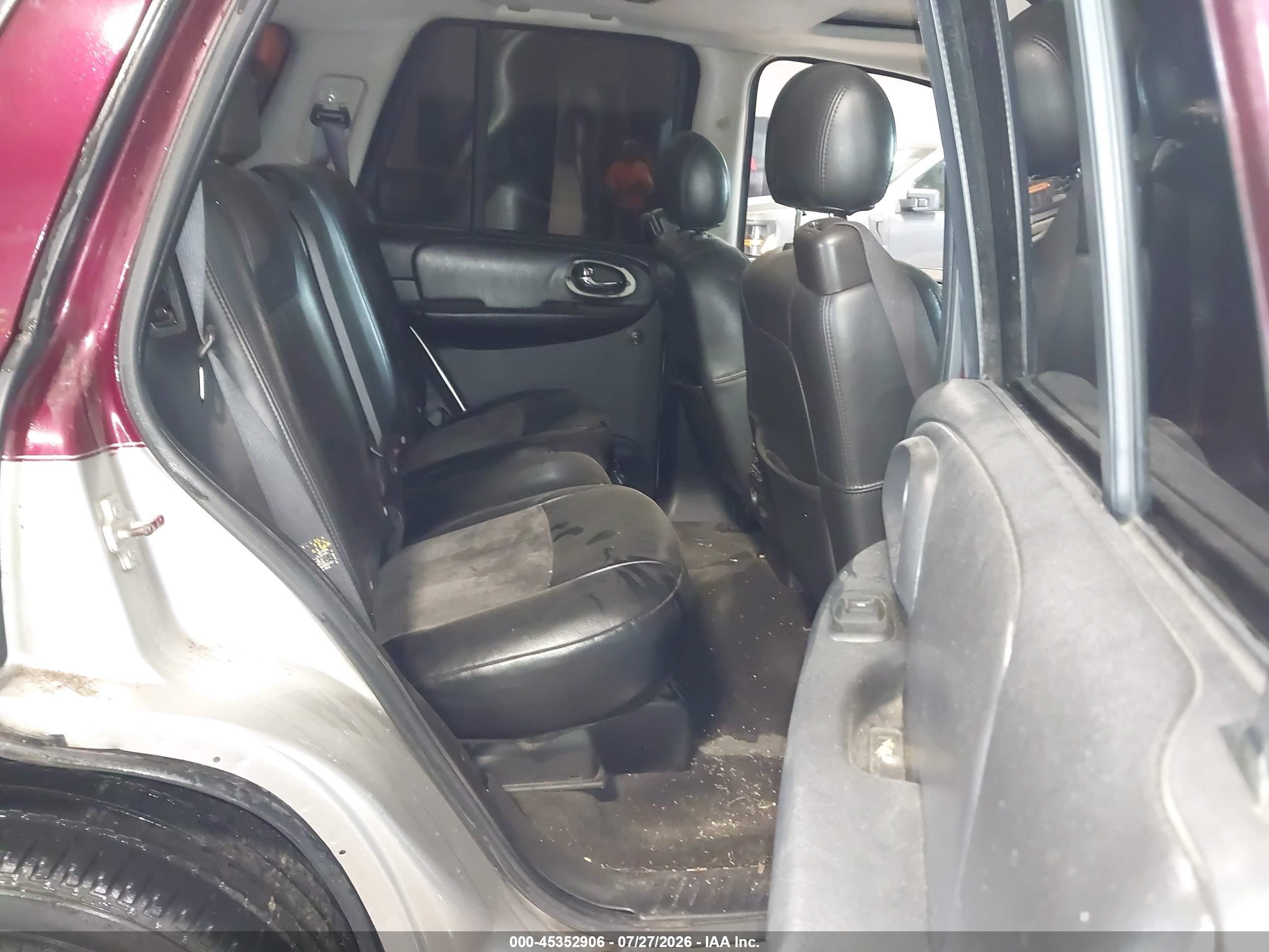 2006 Chevrolet Trailblazer Lt Maroon vin: 1GNET13H162202080