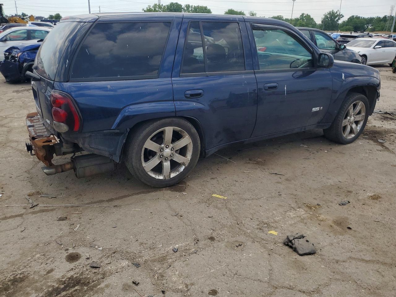 2007 Chevrolet Trailblazer Ss Blue vin: 1GNET13H272250981