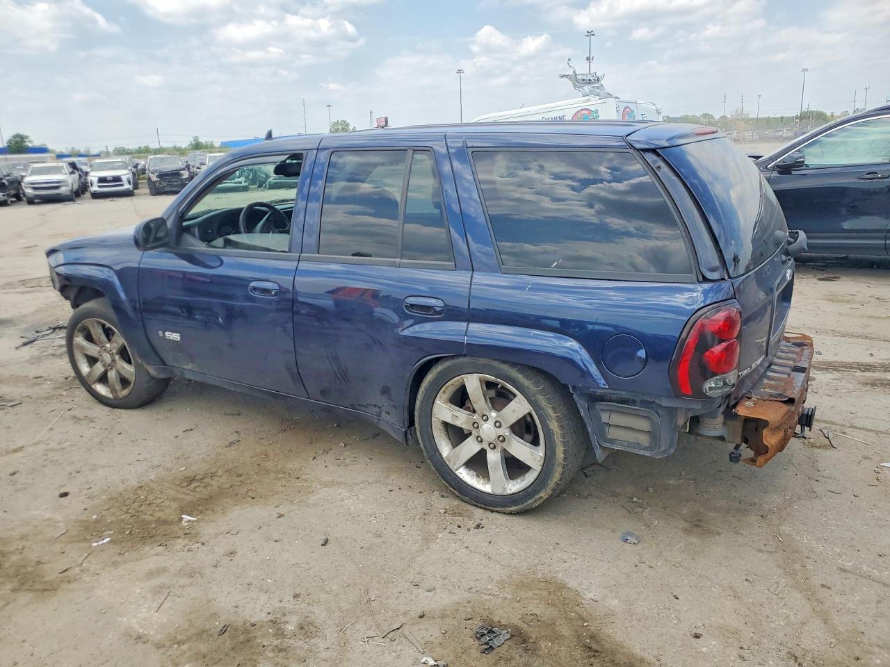 2007 Chevrolet Trailblazer Ss Blue vin: 1GNET13H272250981