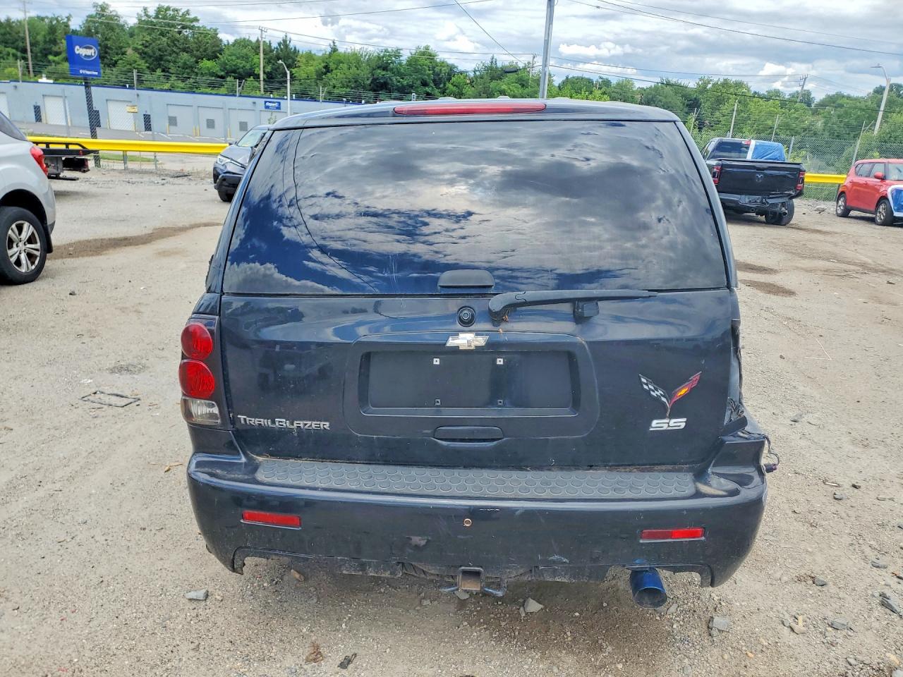 2008 Chevrolet Trailblazer Ss Черный vin: 1GNET13H282165057