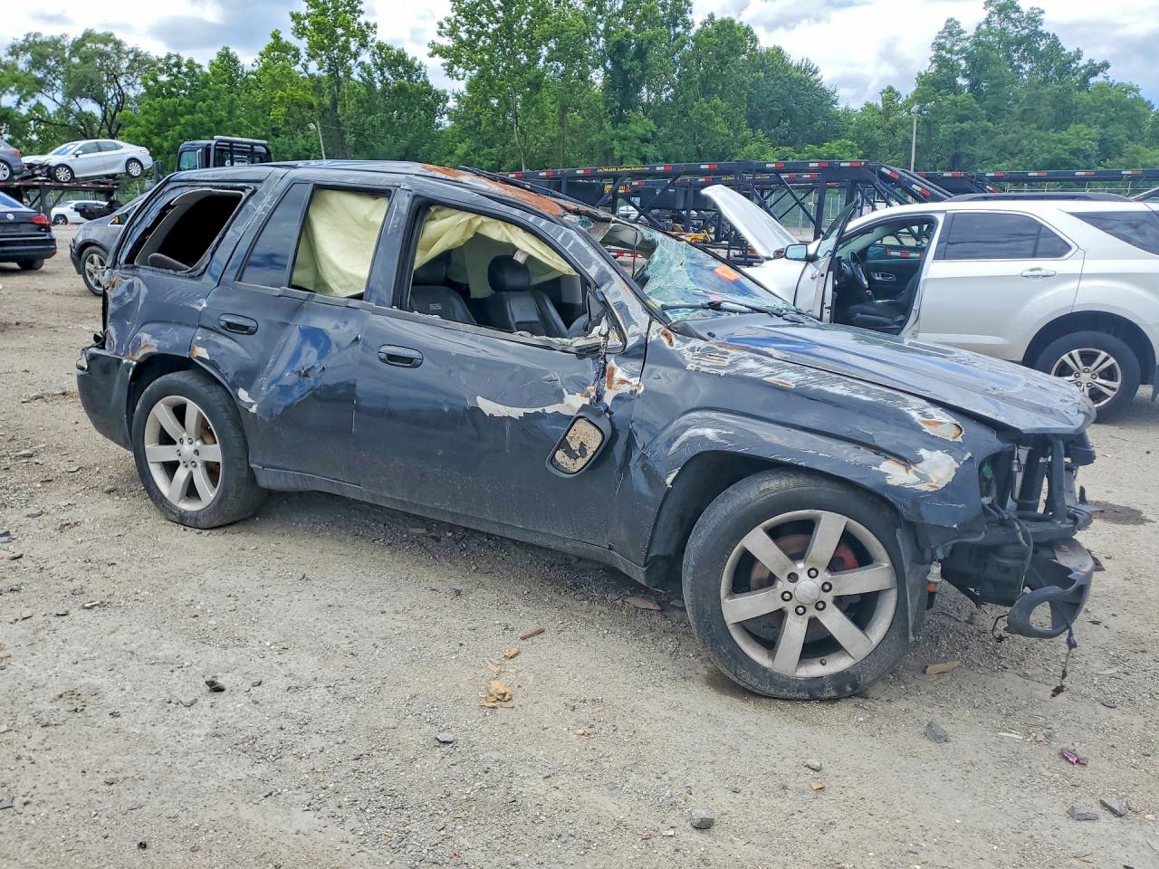 2008 Chevrolet Trailblazer Ss Черный vin: 1GNET13H282165057
