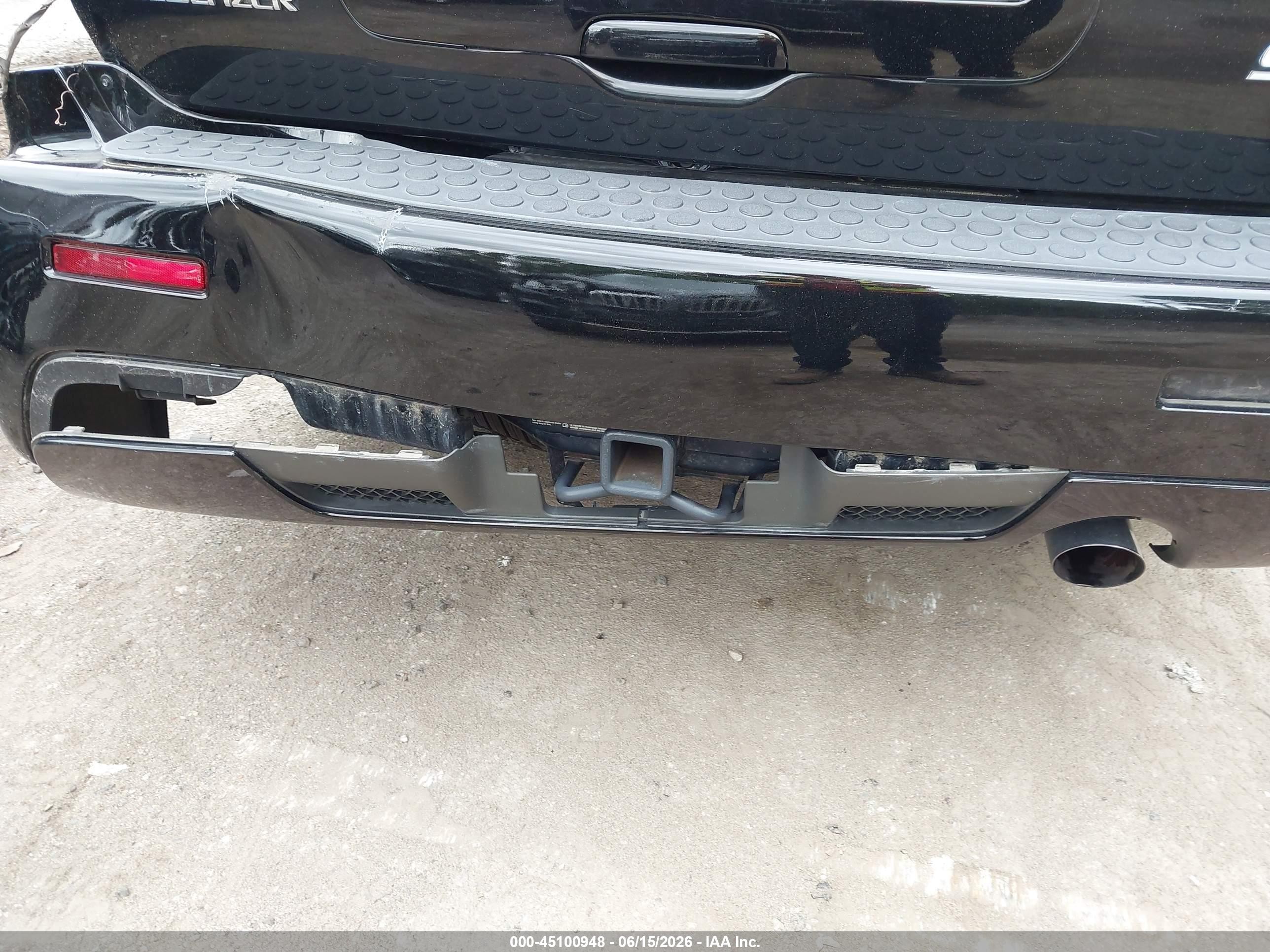 2007 Chevrolet Trailblazer Ss Black vin: 1GNET13H472289684