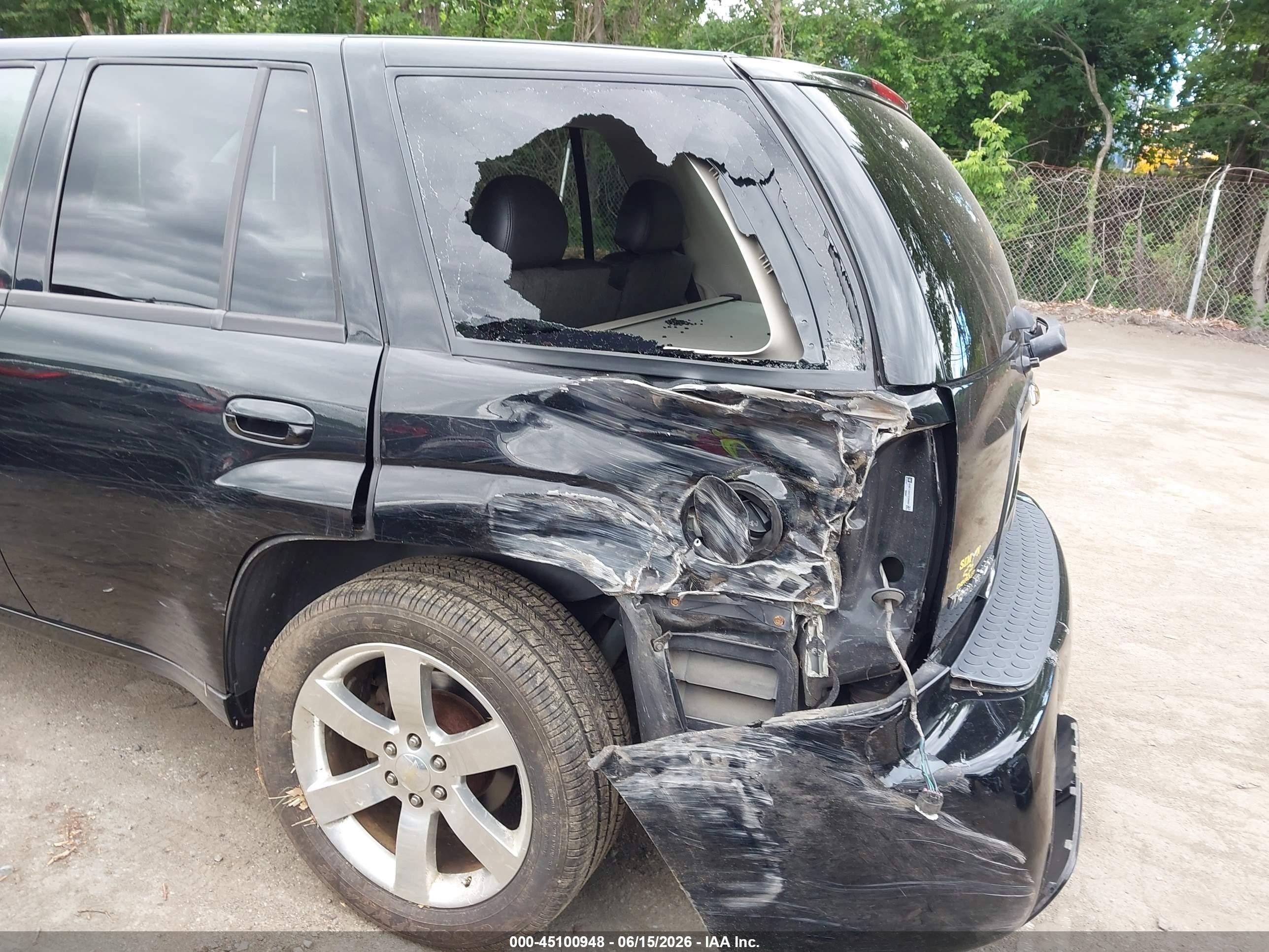 2007 Chevrolet Trailblazer Ss Black vin: 1GNET13H472289684