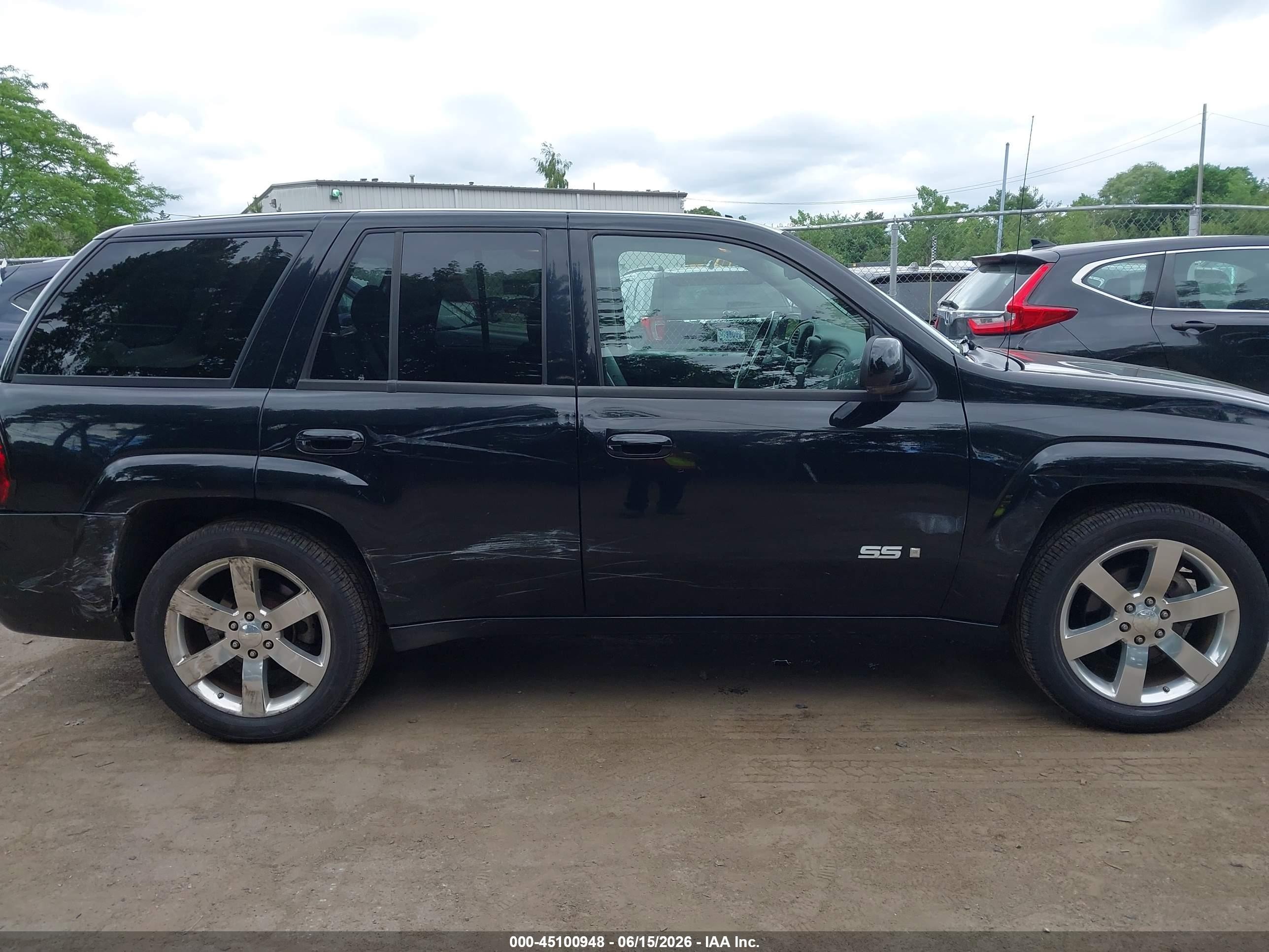 2007 Chevrolet Trailblazer Ss Black vin: 1GNET13H472289684