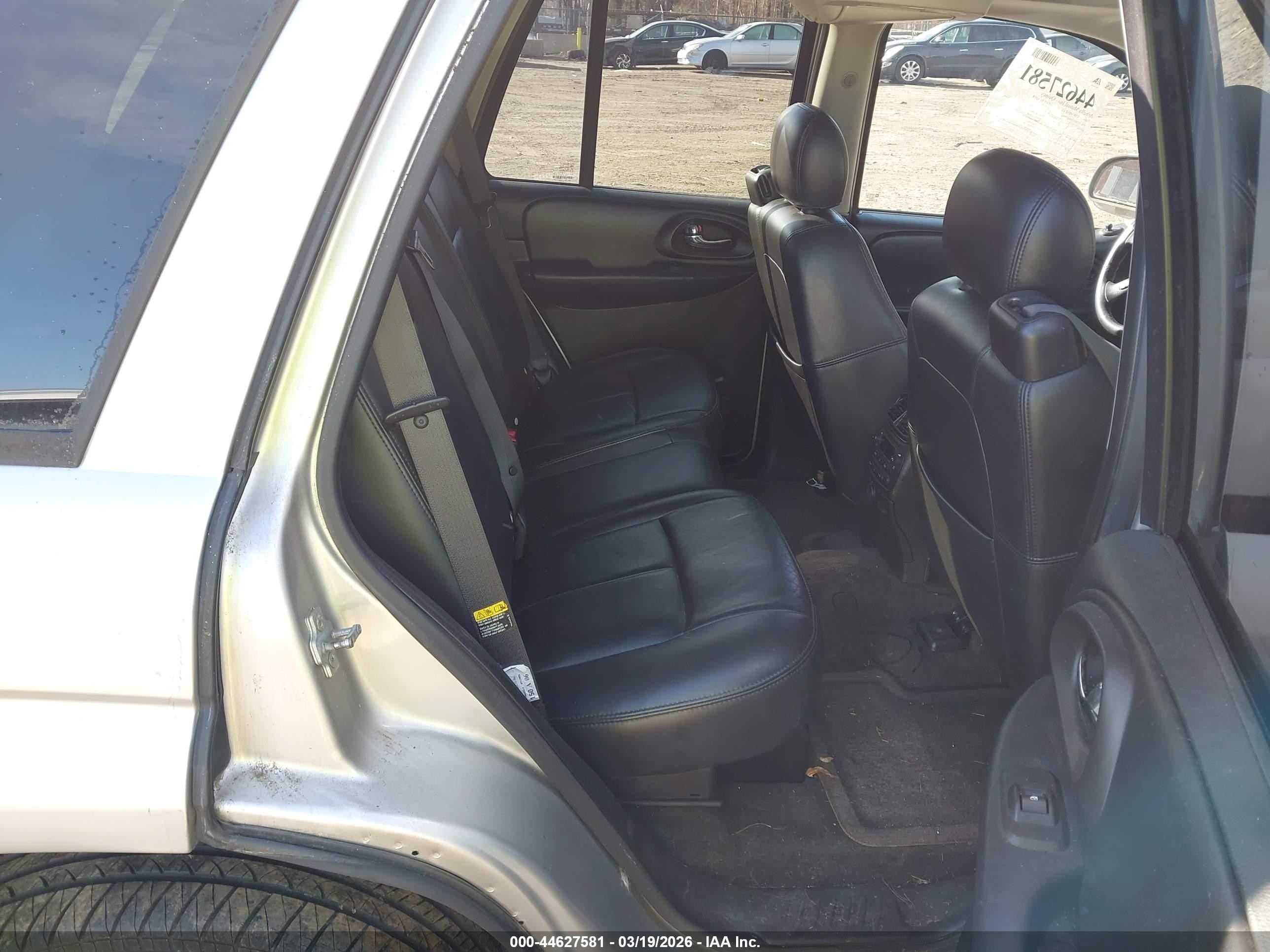 2006 Chevrolet Trailblazer Lt Gray vin: 1GNET13H662359801
