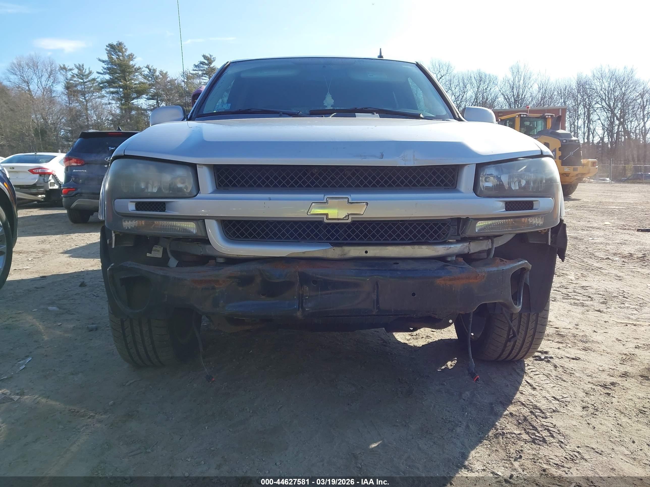 2006 Chevrolet Trailblazer Lt Gray vin: 1GNET13H662359801