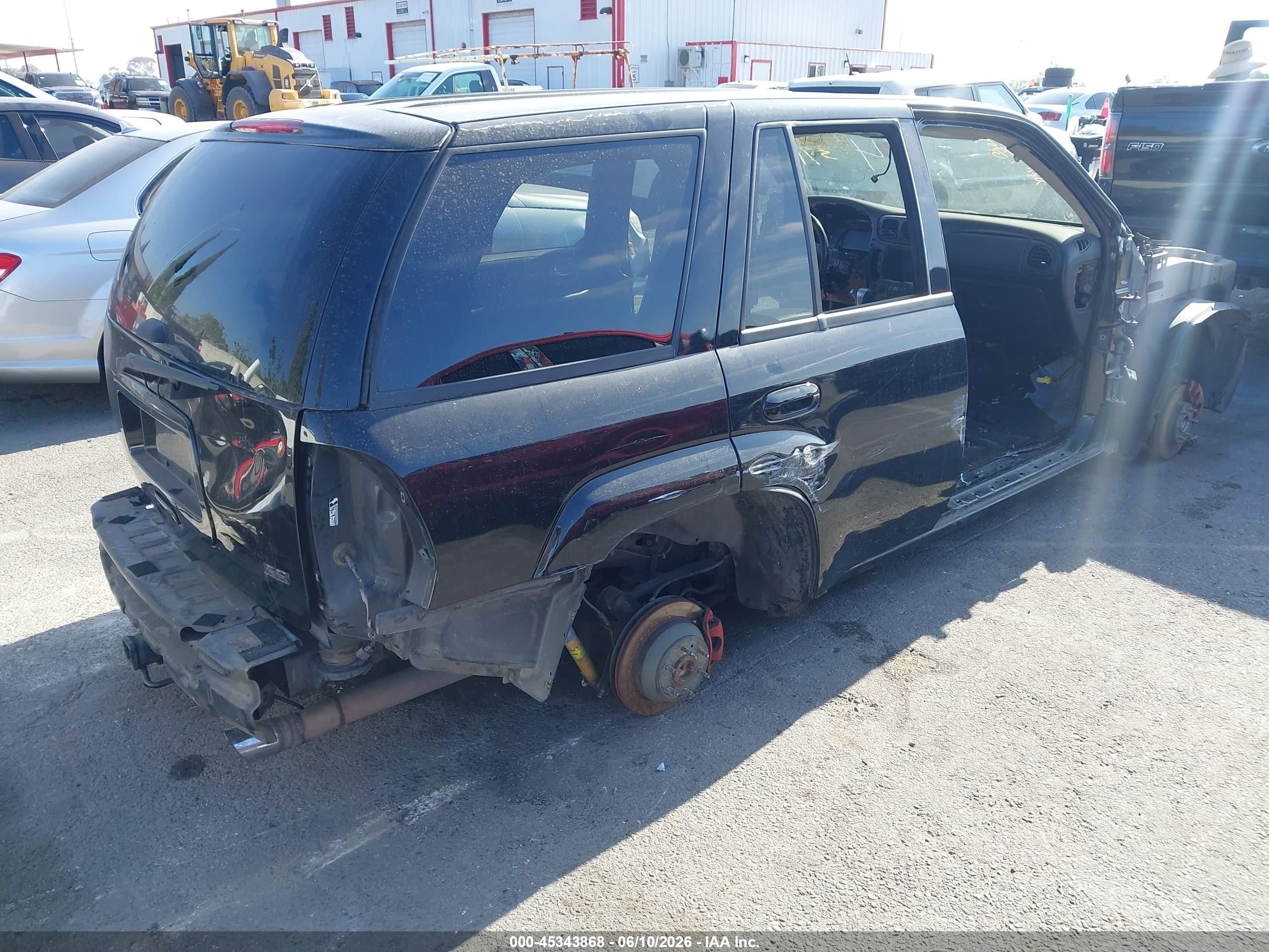2007 Chevrolet Trailblazer Ss Black vin: 1GNET13H772178546