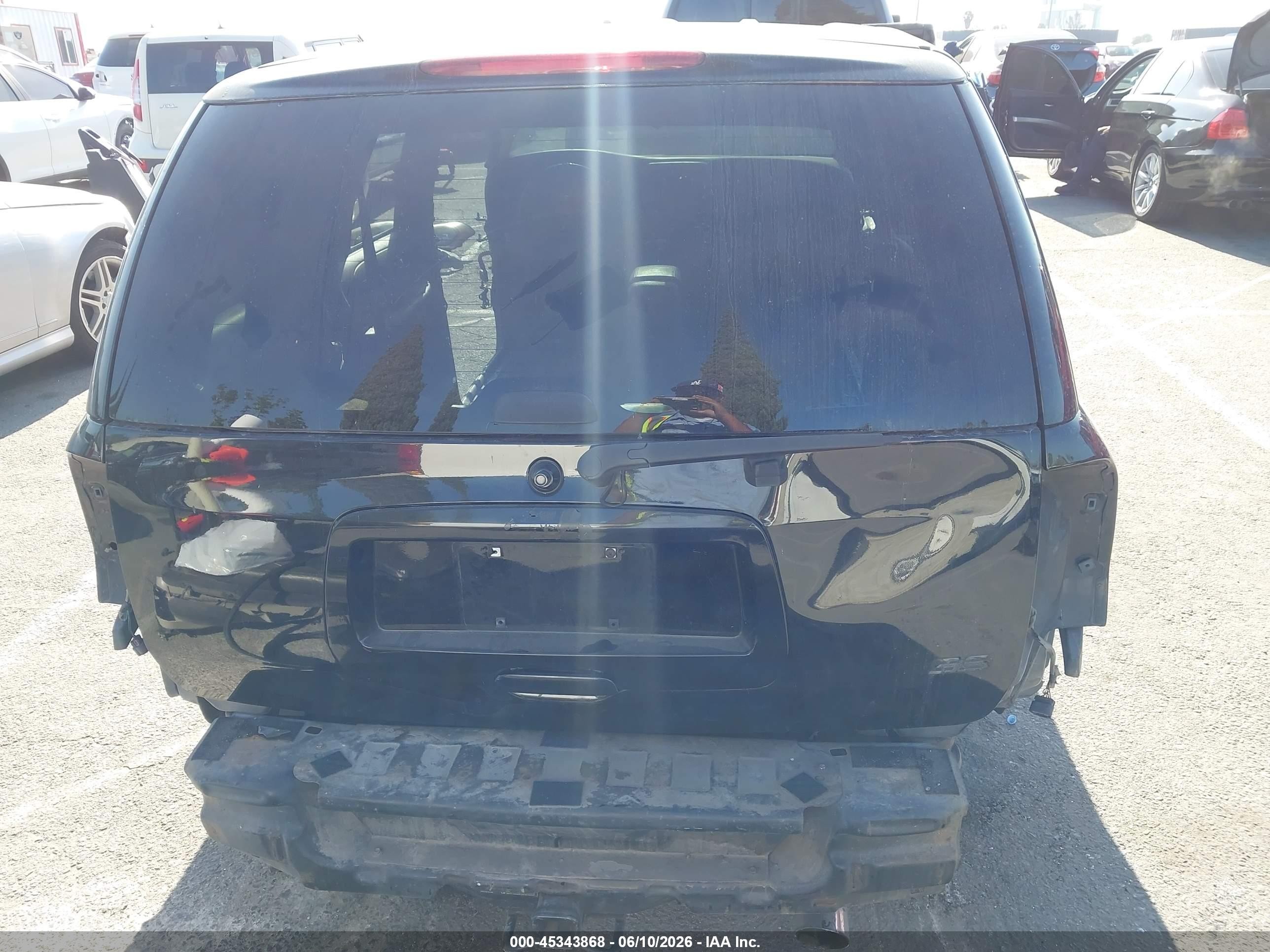 2007 Chevrolet Trailblazer Ss Black vin: 1GNET13H772178546
