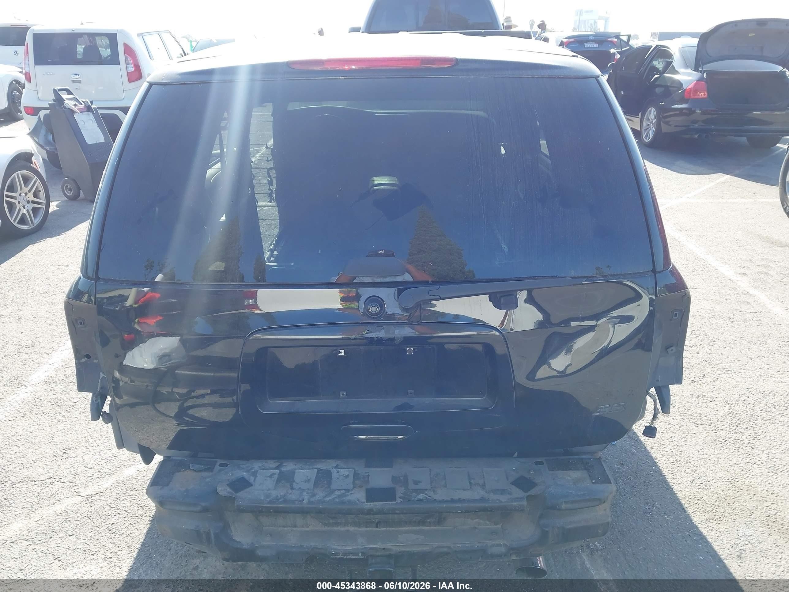 2007 Chevrolet Trailblazer Ss Black vin: 1GNET13H772178546