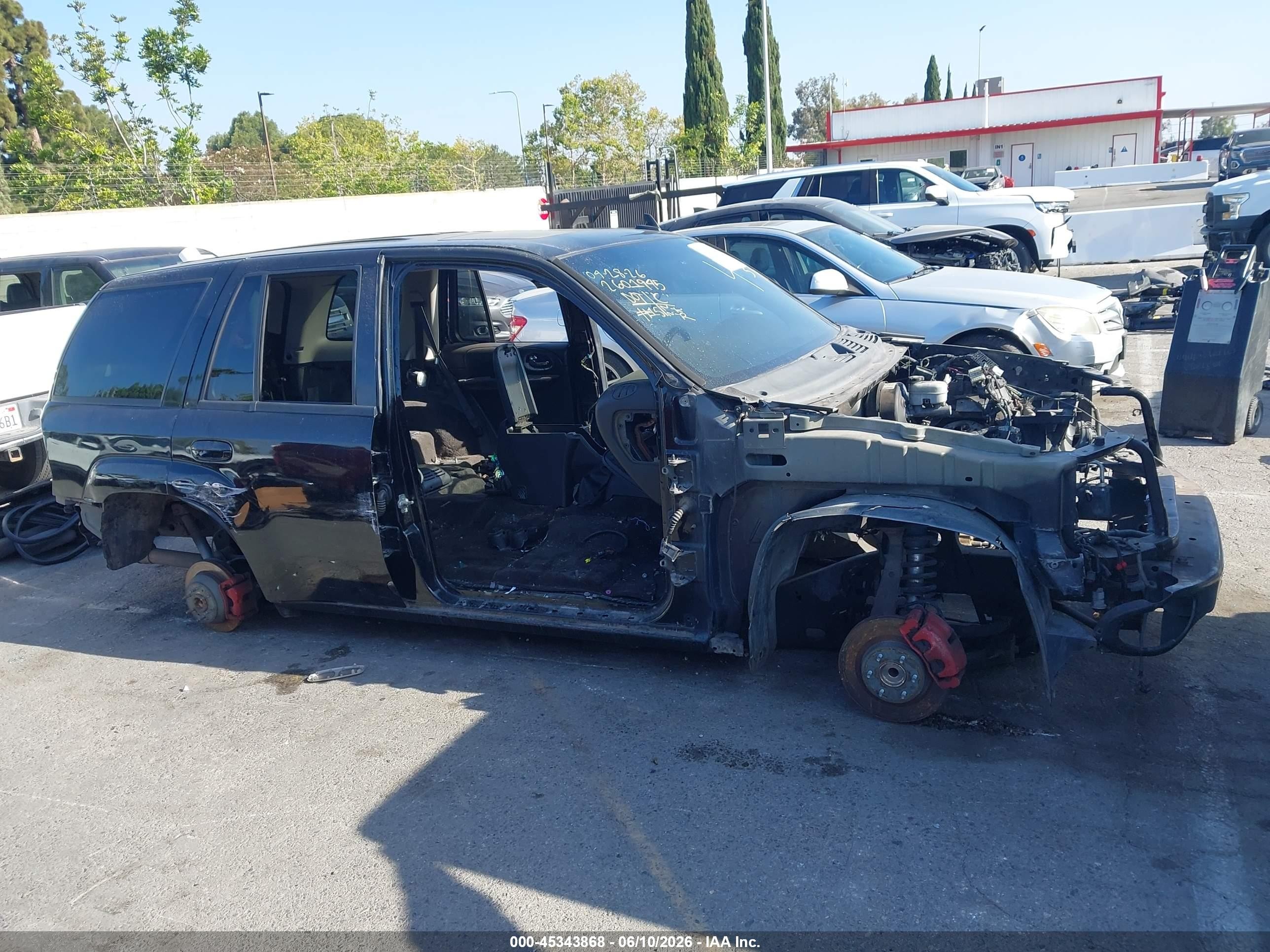 2007 Chevrolet Trailblazer Ss Black vin: 1GNET13H772178546