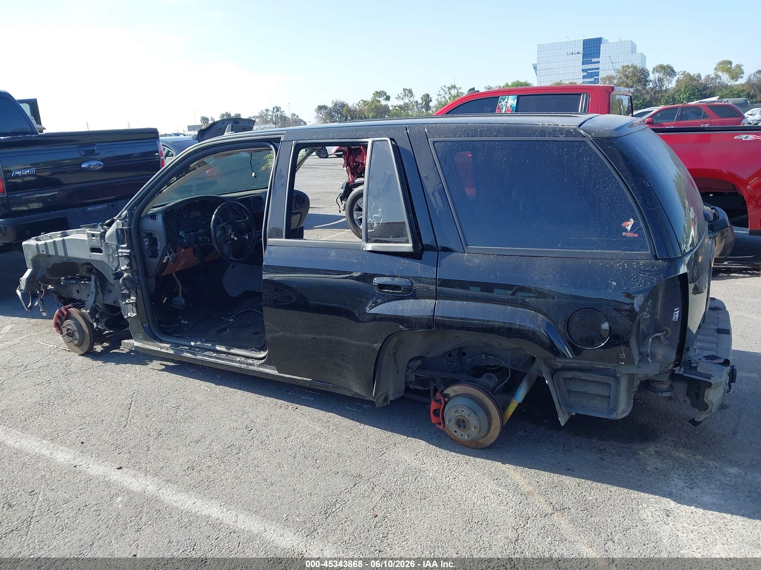 2007 Chevrolet Trailblazer Ss Black vin: 1GNET13H772178546